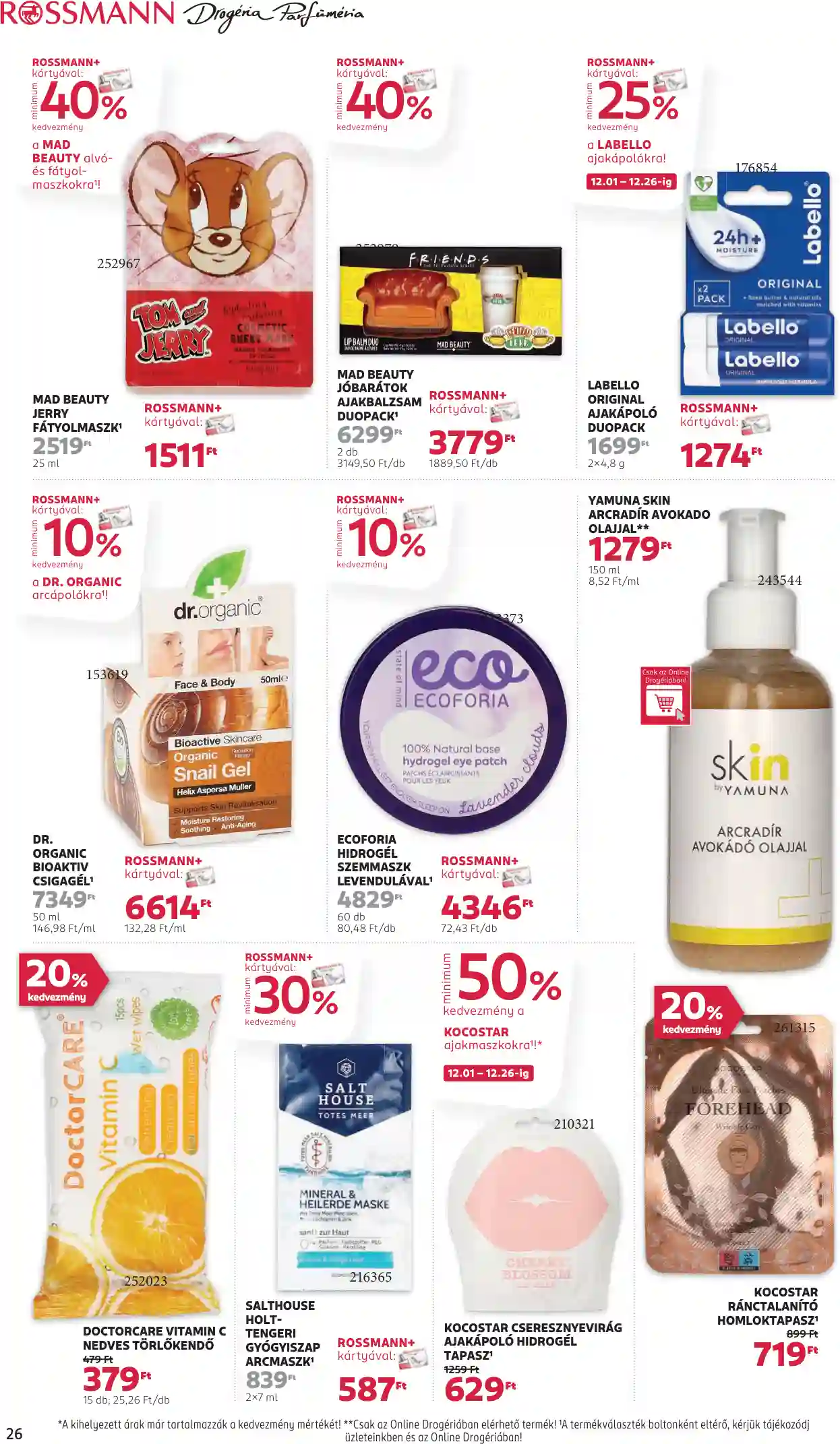 Rossmann akciós újság 49. hét (21 oldal)