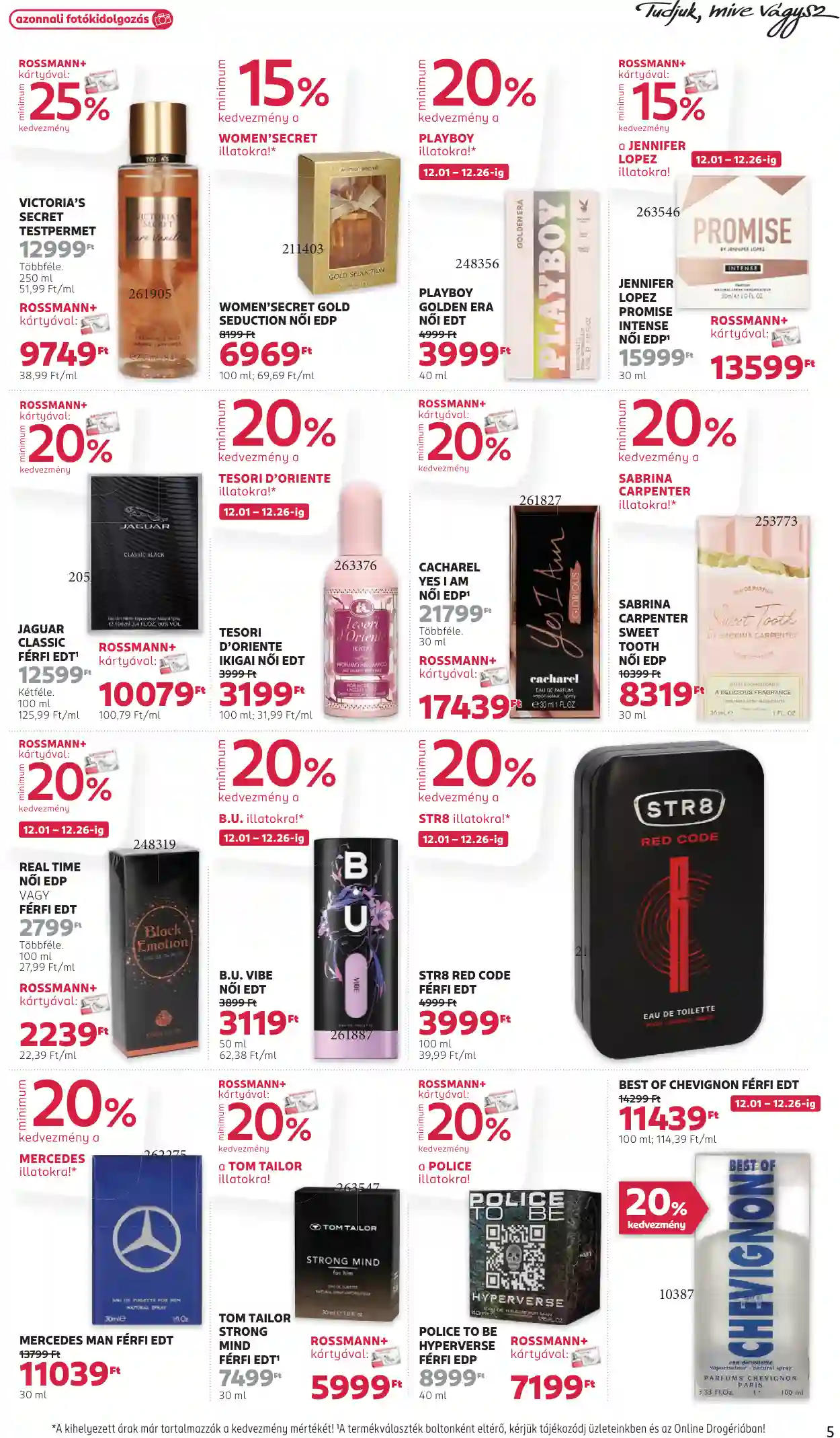 Rossmann akciós újság 49. hét (35 oldal)