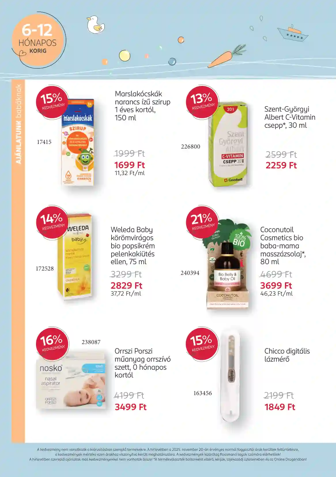 Rossmann akciós újság 50. hét (10 oldal)