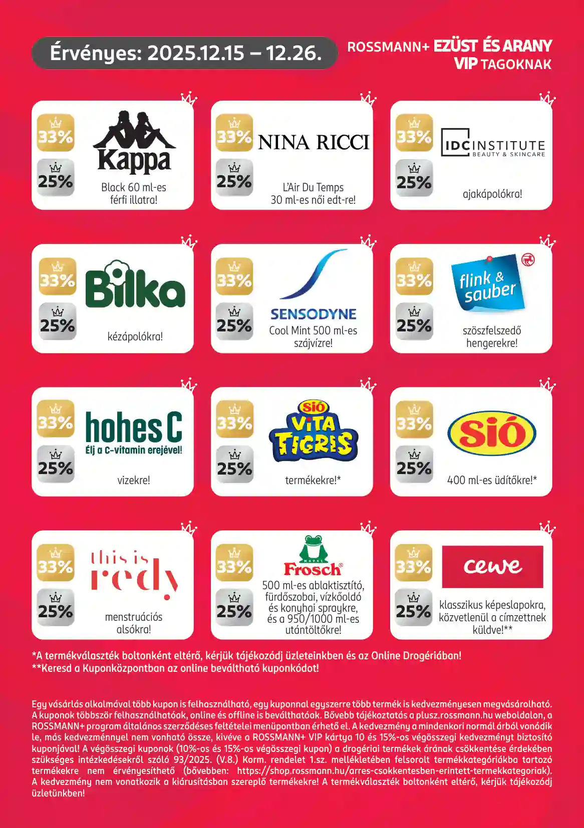 Rossmann akciós újság 51. hét (3 oldal)