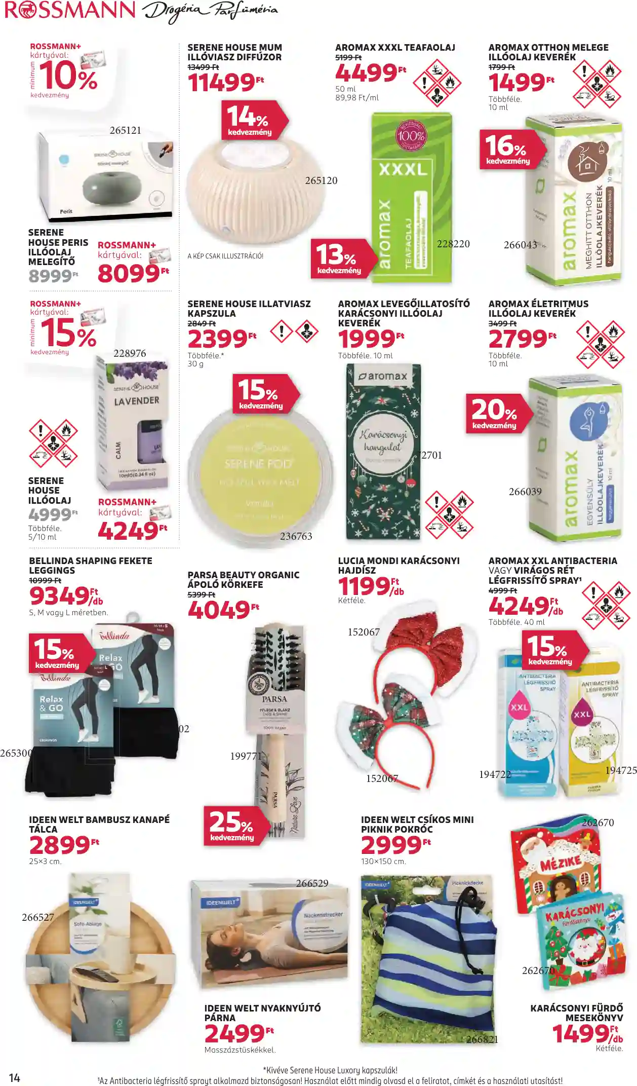 Rossmann akciós újság 51. hét (8 oldal)