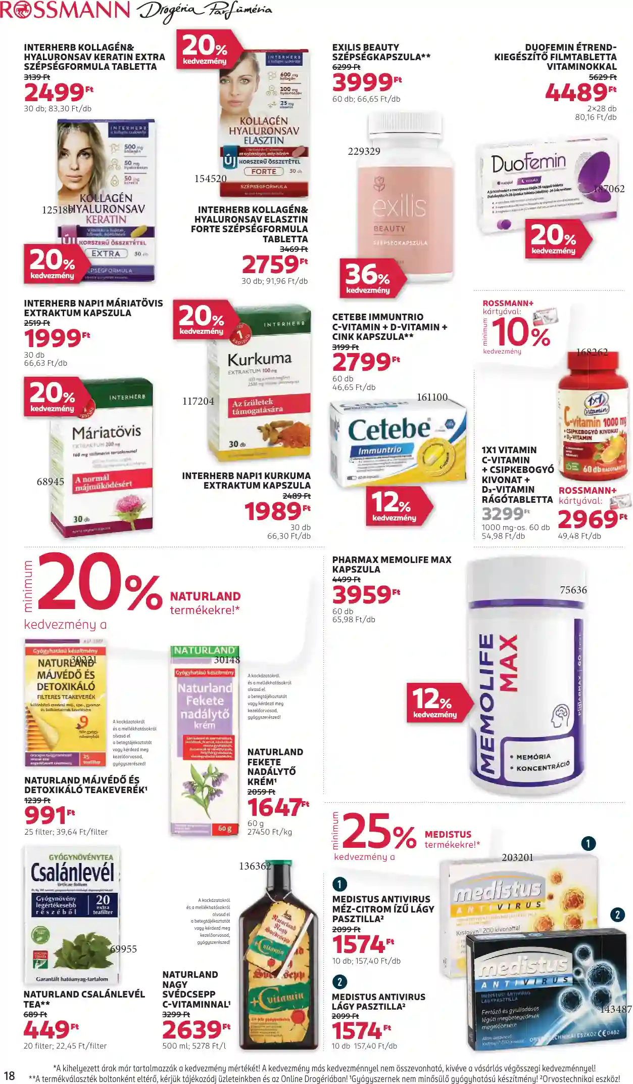 Rossmann akciós újság 51. hét (12 oldal)