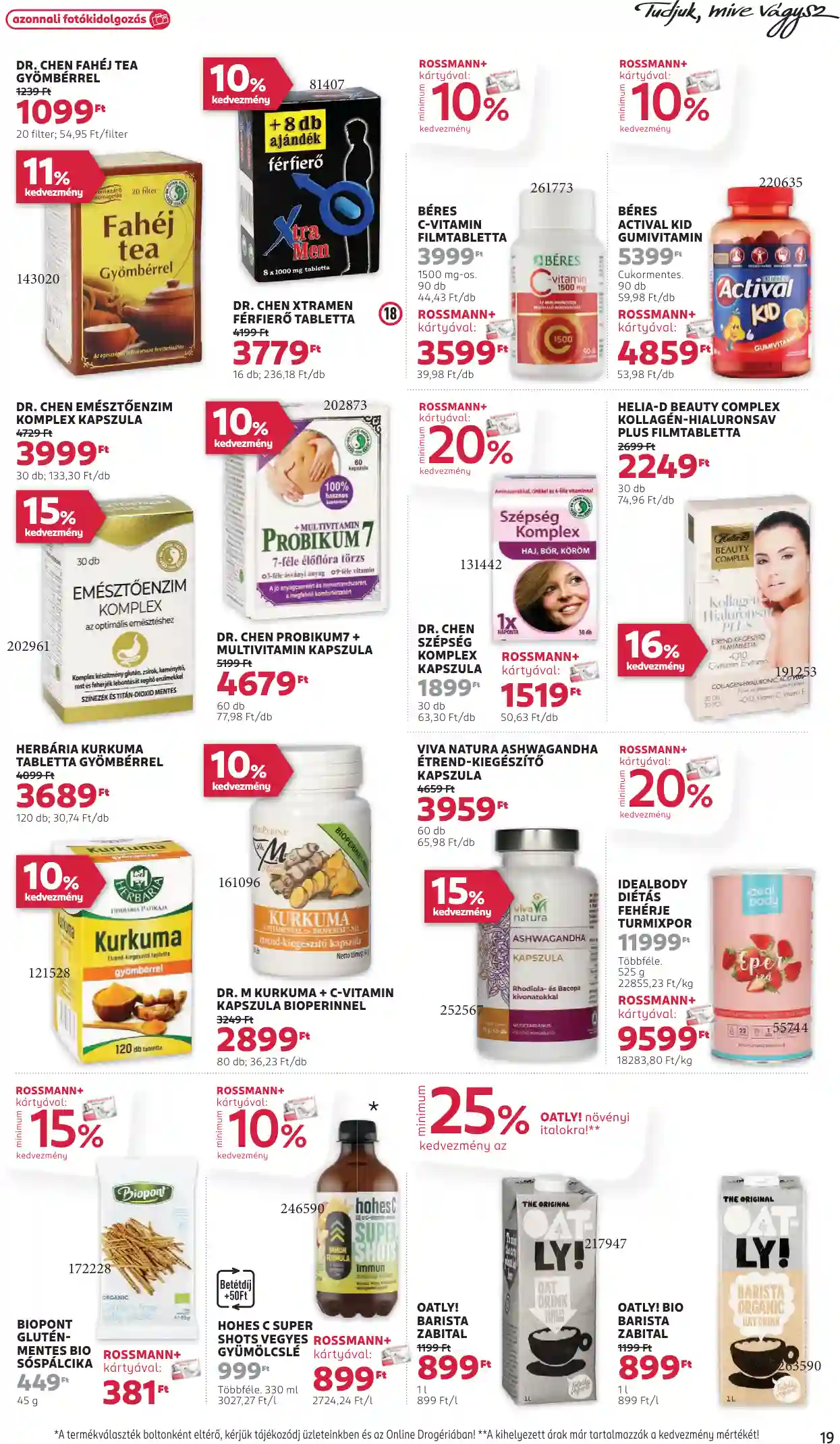 Rossmann akciós újság 51. hét (14 oldal)