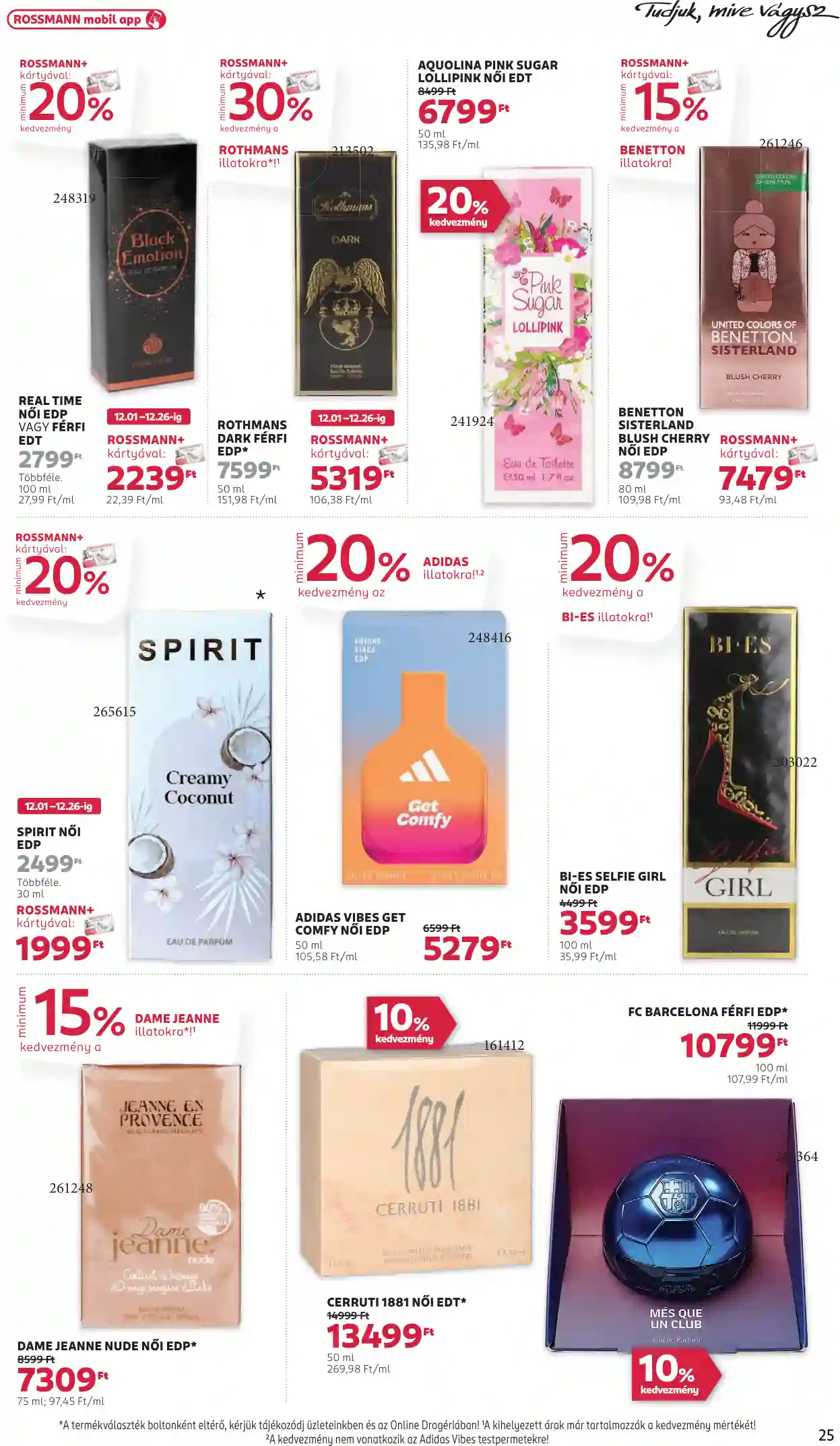 Rossmann akciós újság 51. hét (20 oldal)