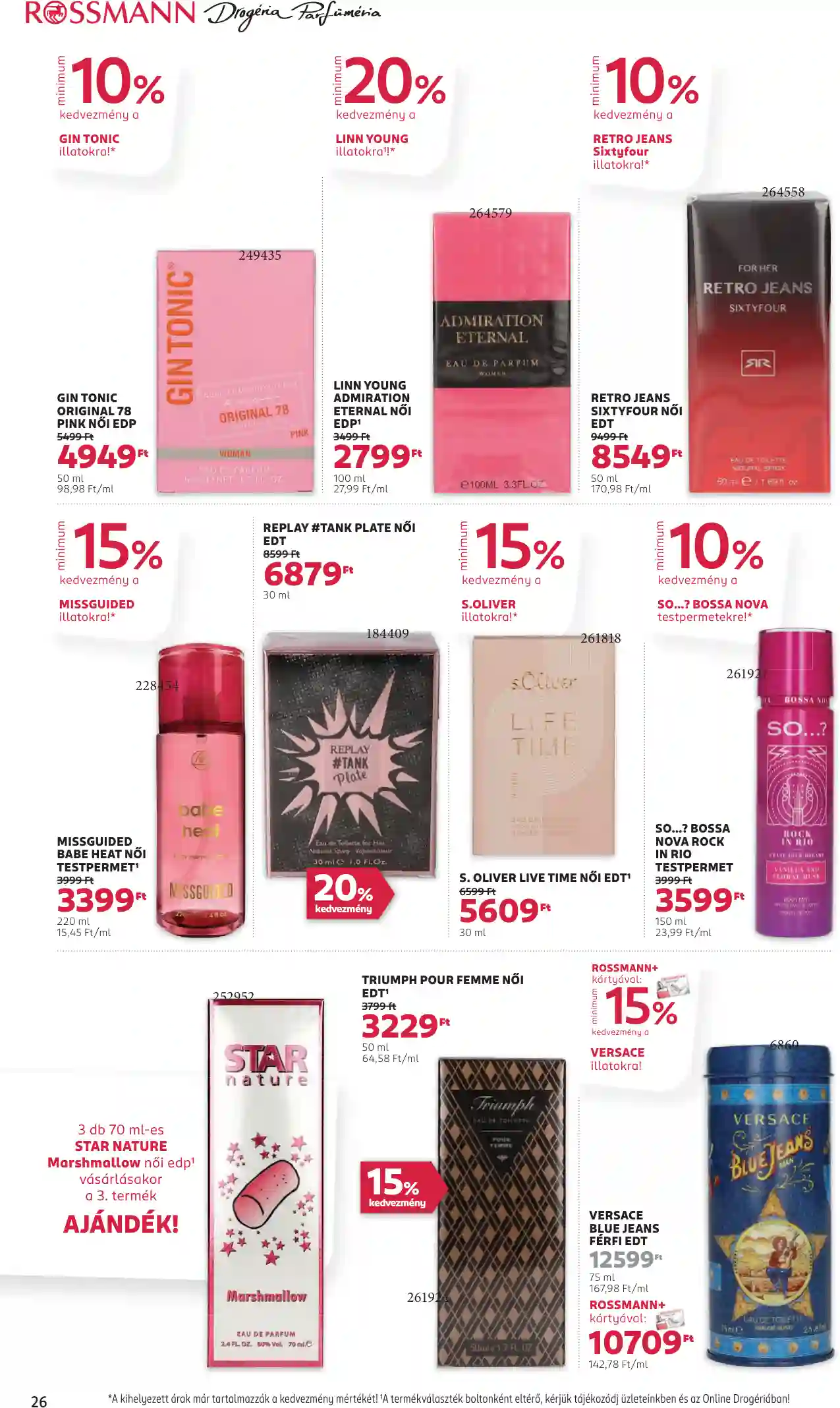 Rossmann akciós újság 51. hét (21 oldal)