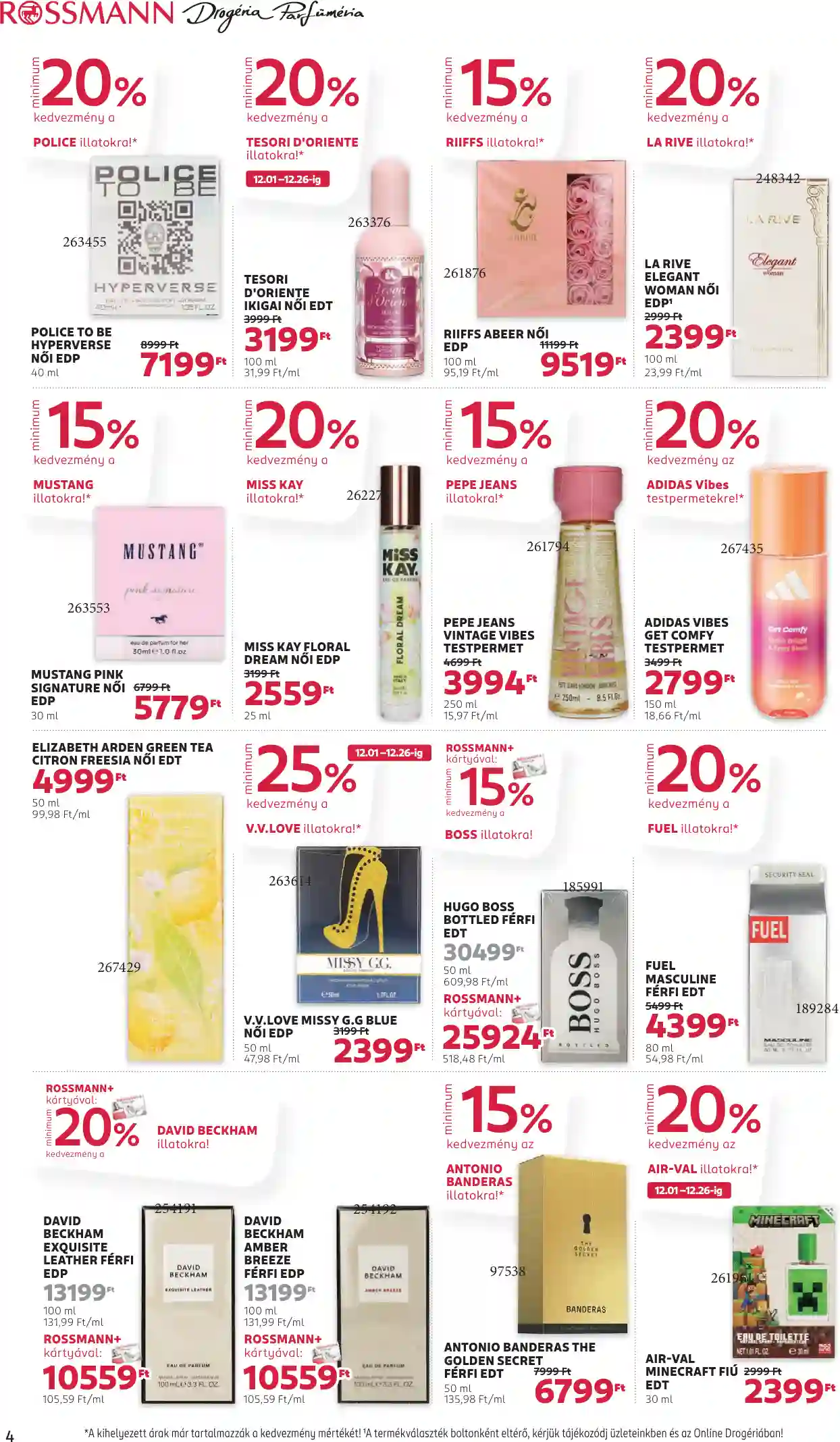 Rossmann akciós újság 51. hét (24 oldal)