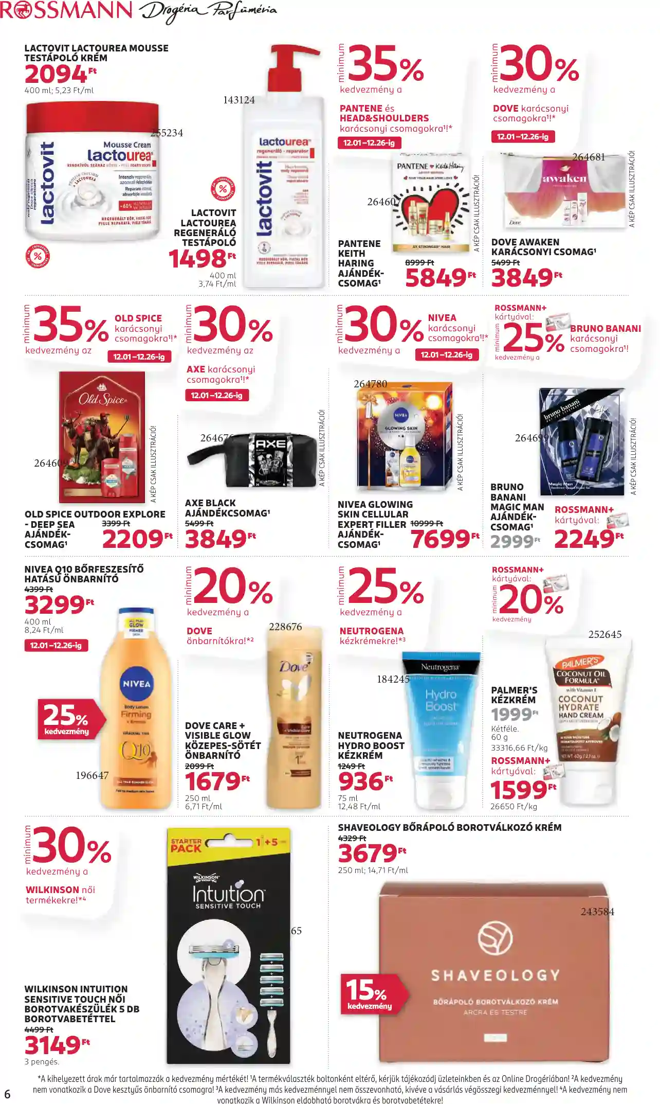 Rossmann akciós újság 51. hét (36 oldal)