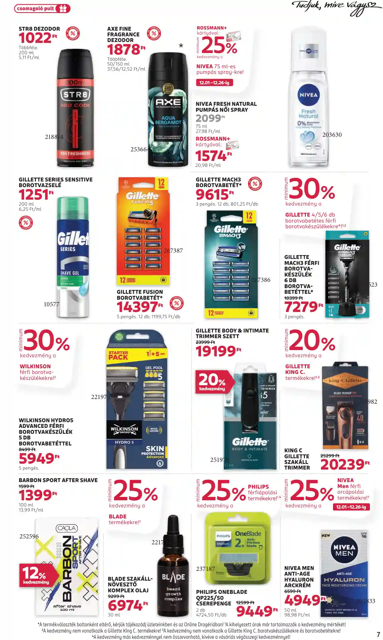 Rossmann akciós újság 51. hét (37 oldal)