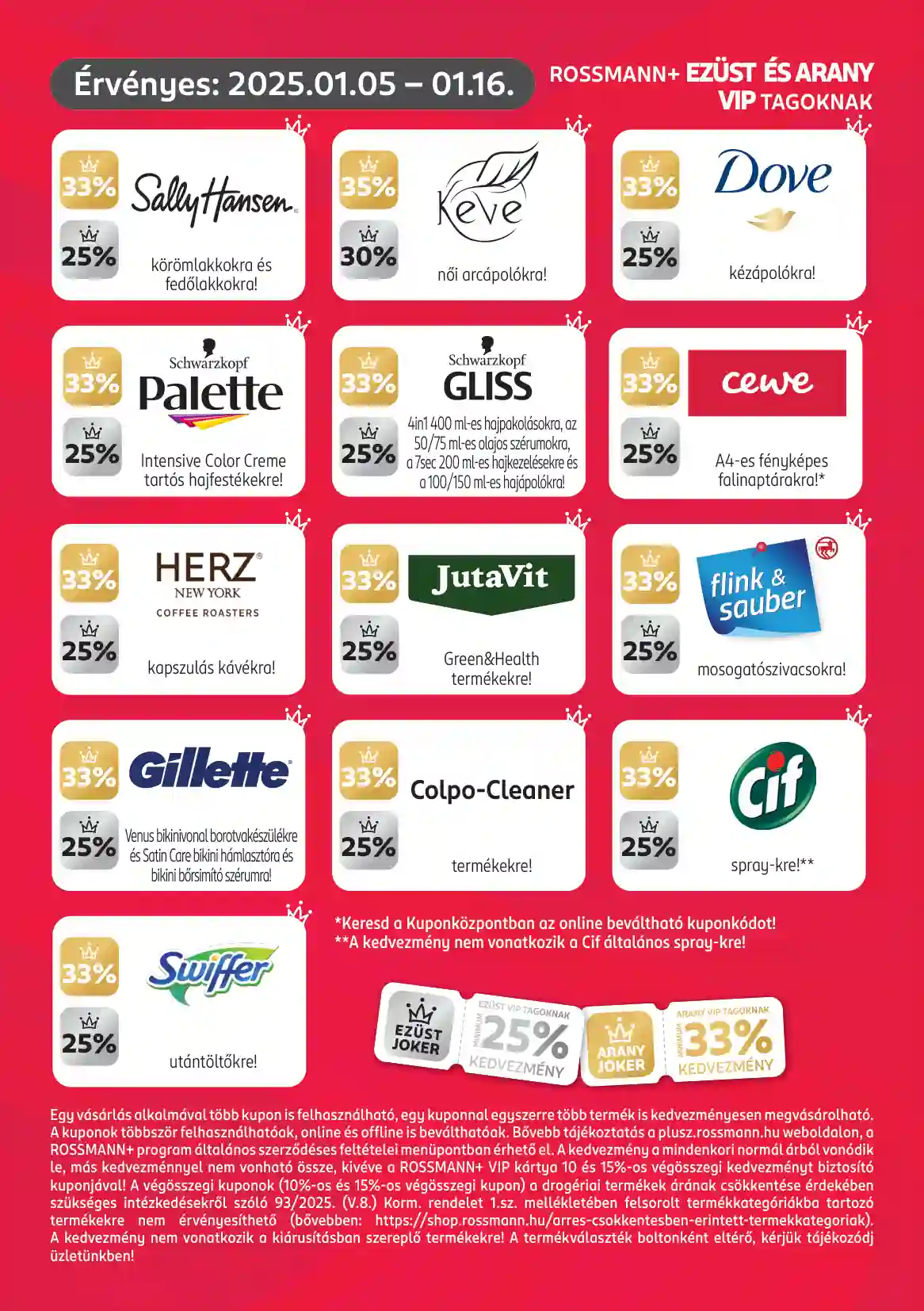 Rossmann akciós újság 2. hét (3 oldal)