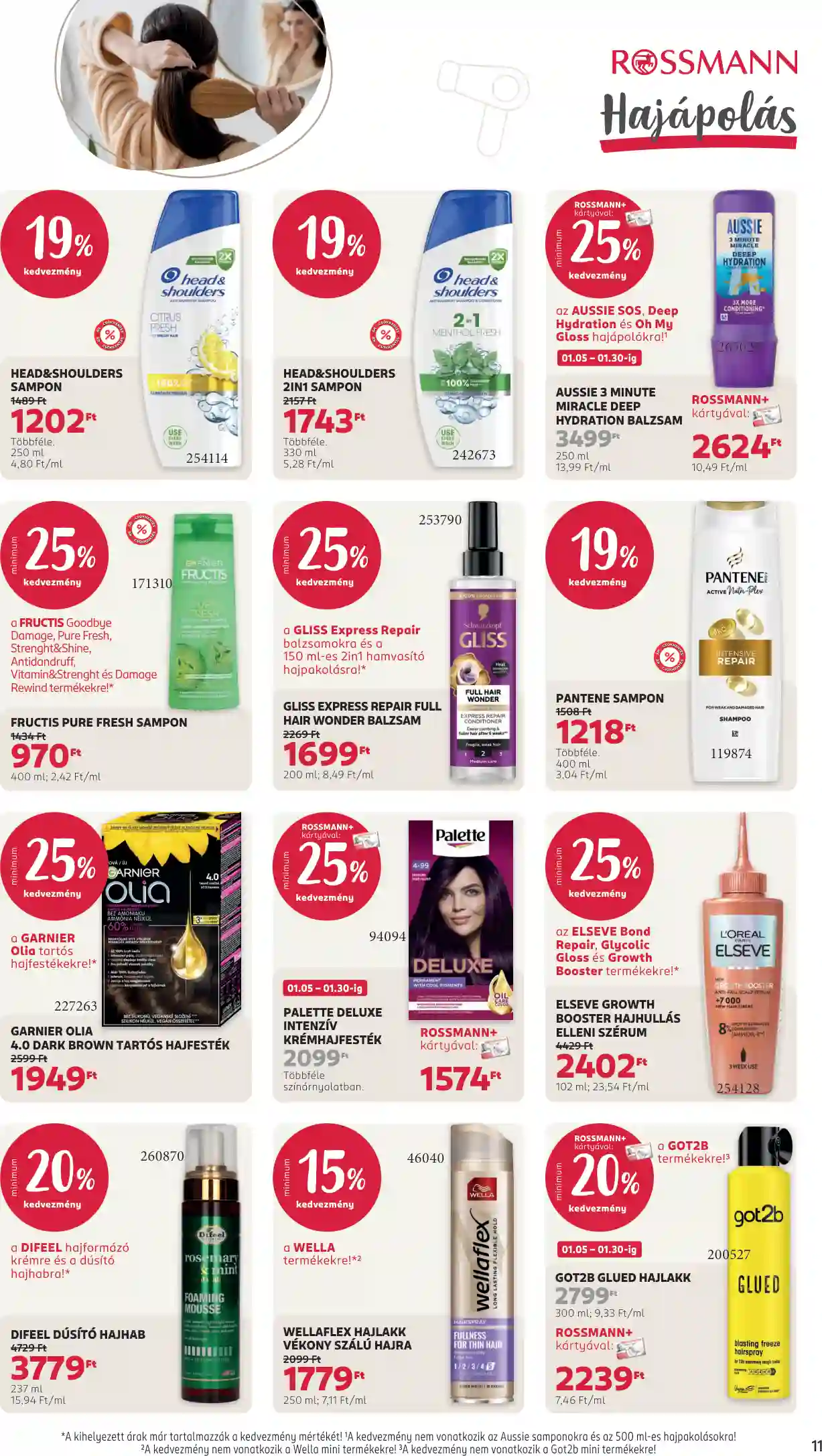 Rossmann akciós újság 2. hét (3 oldal)