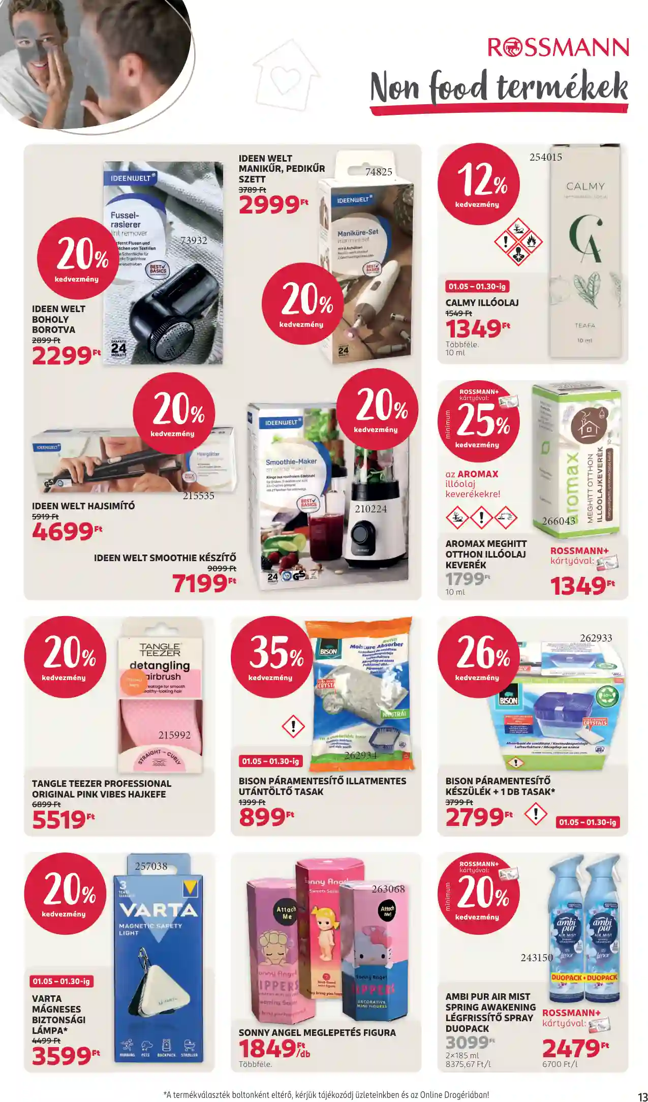 Rossmann akciós újság 2. hét (5 oldal)