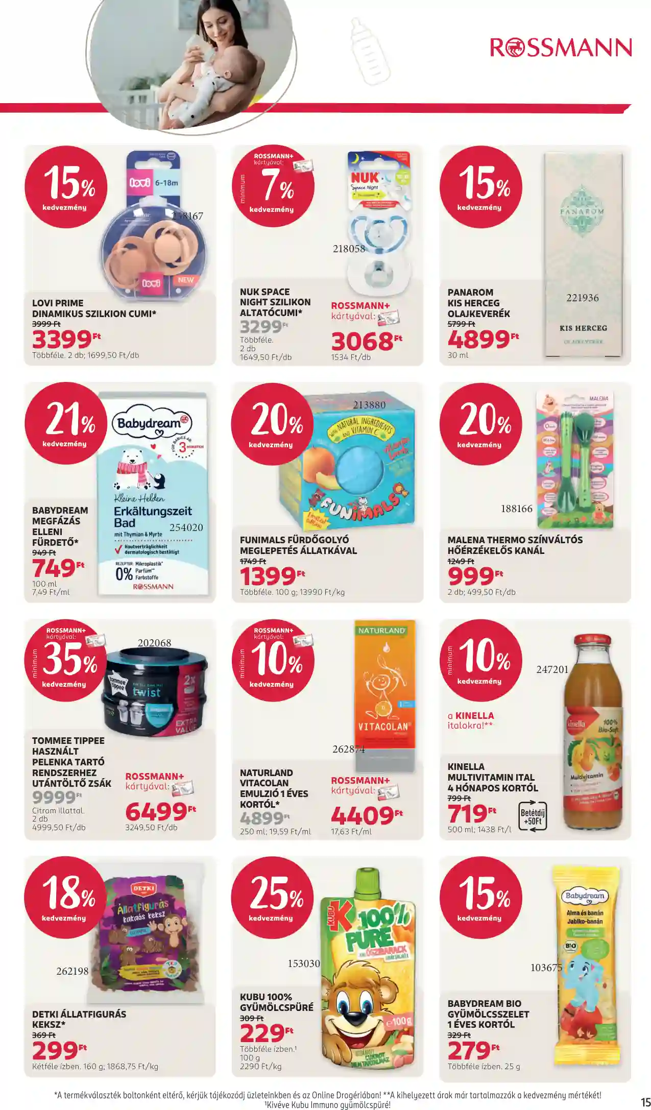 Rossmann akciós újság 2. hét (7 oldal)