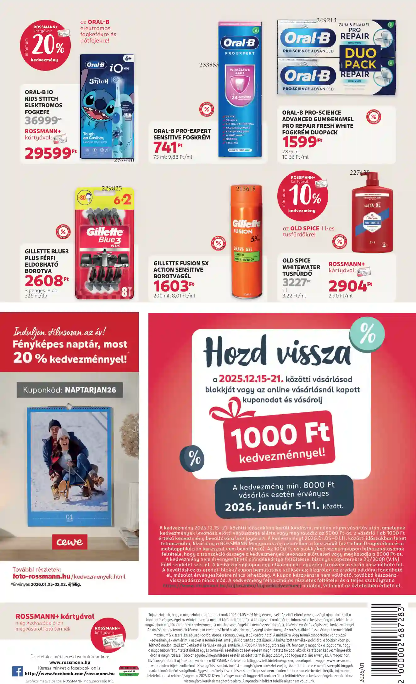 Rossmann akciós újság 2. hét (12 oldal)