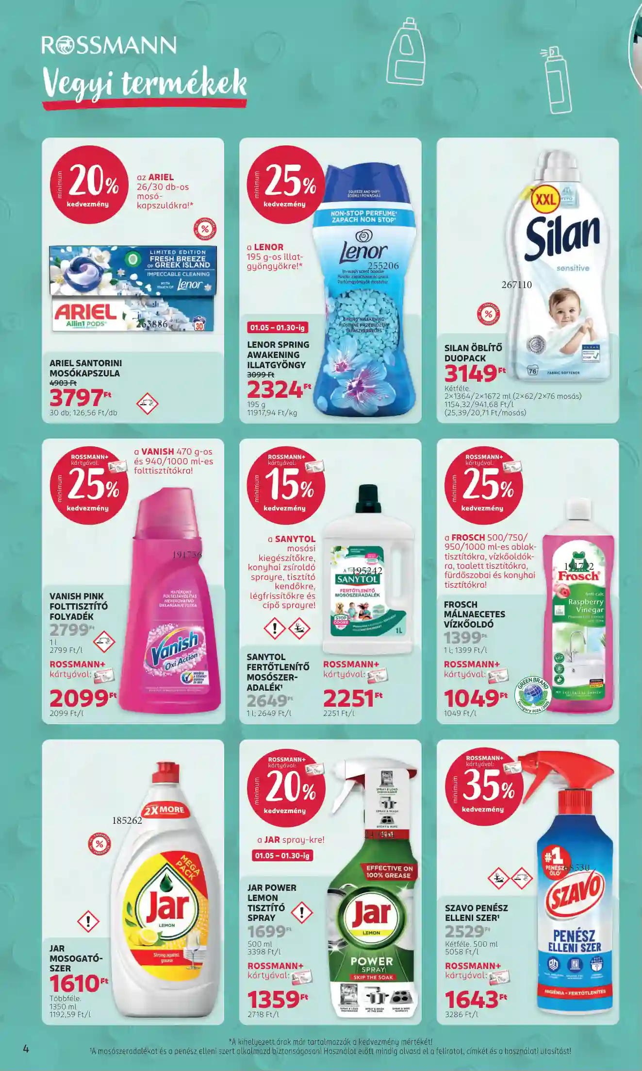 Rossmann akciós újság 2. hét (14 oldal)