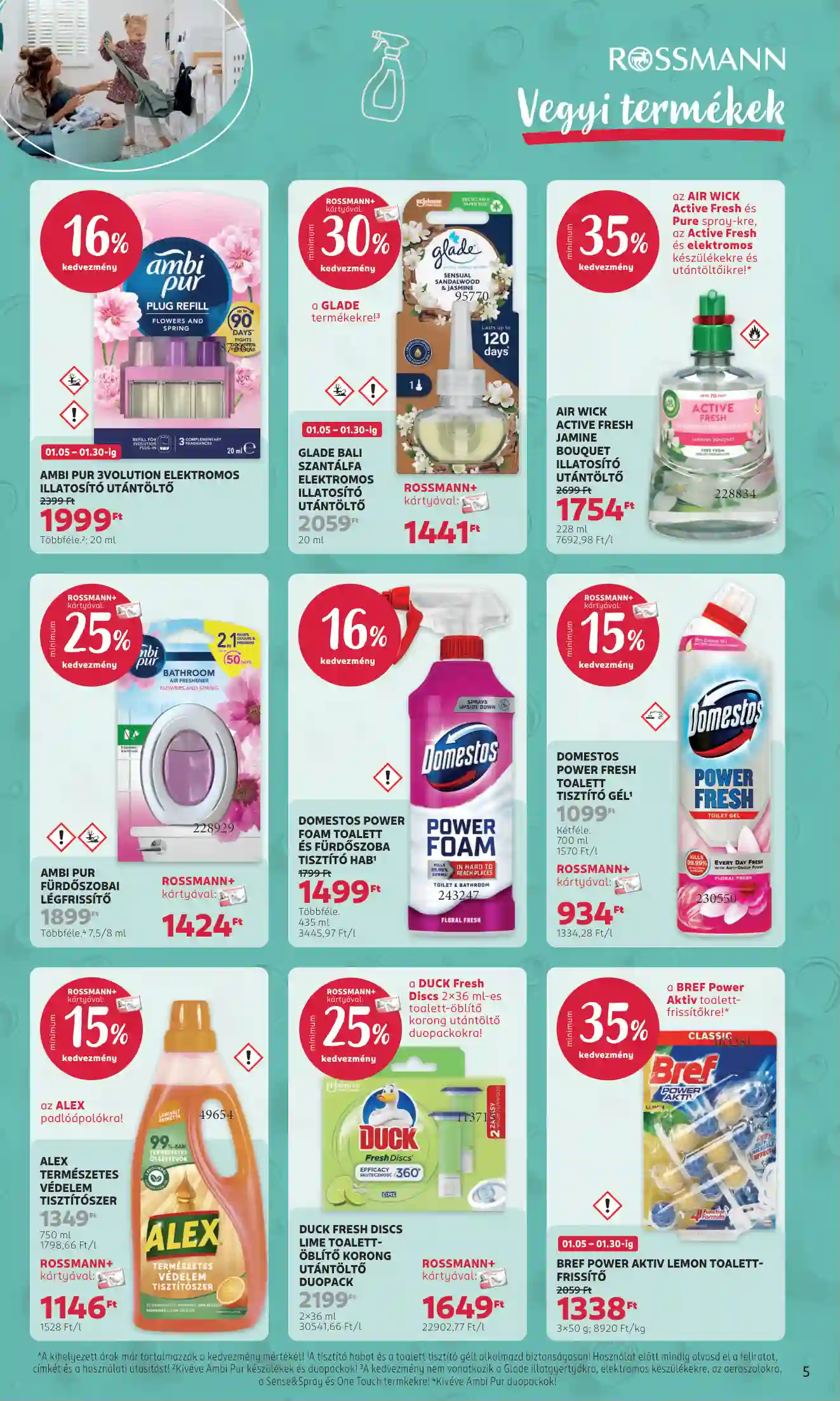 Rossmann akciós újság 2. hét (15 oldal)