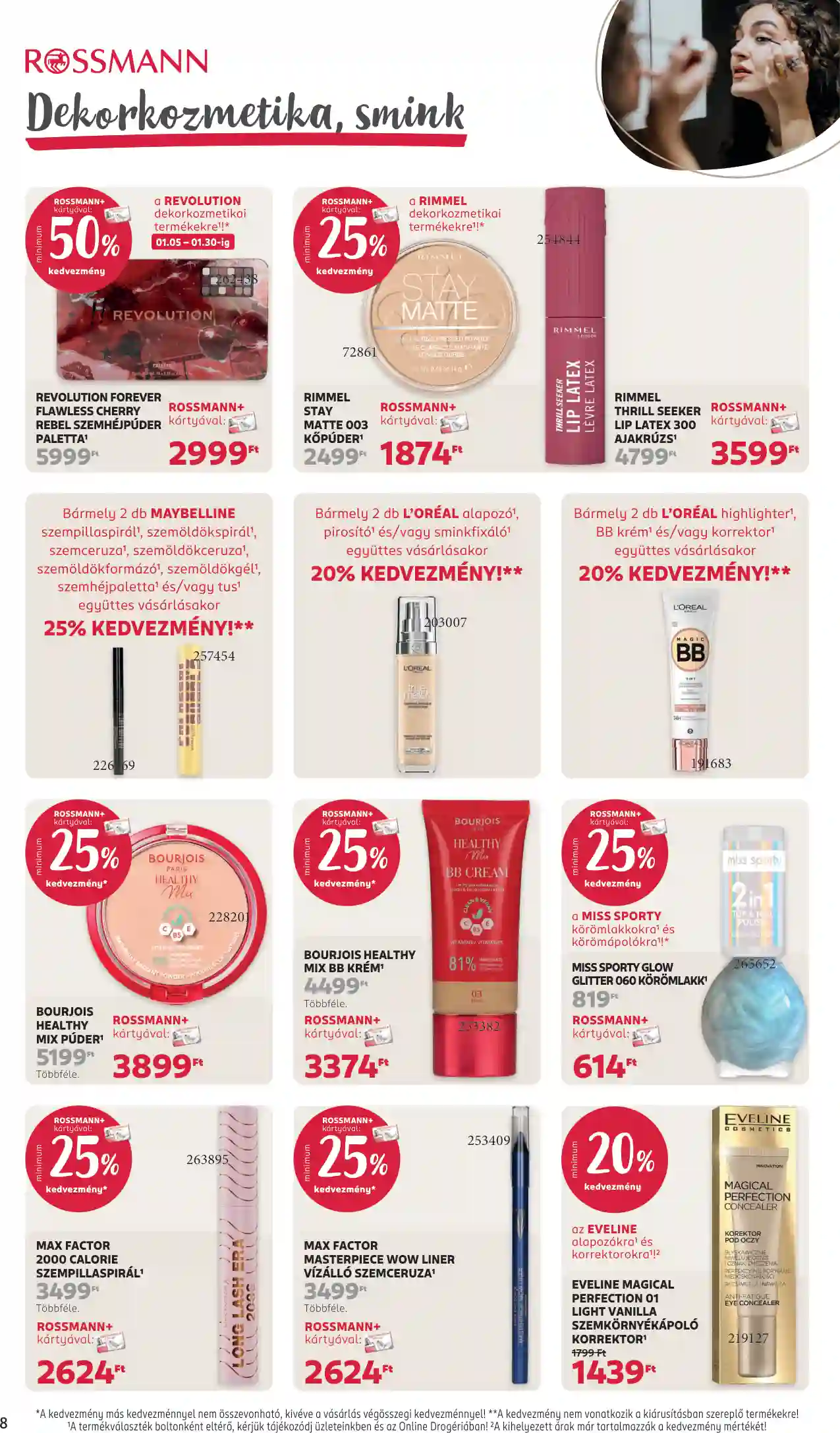 Rossmann akciós újság 2. hét (18 oldal)