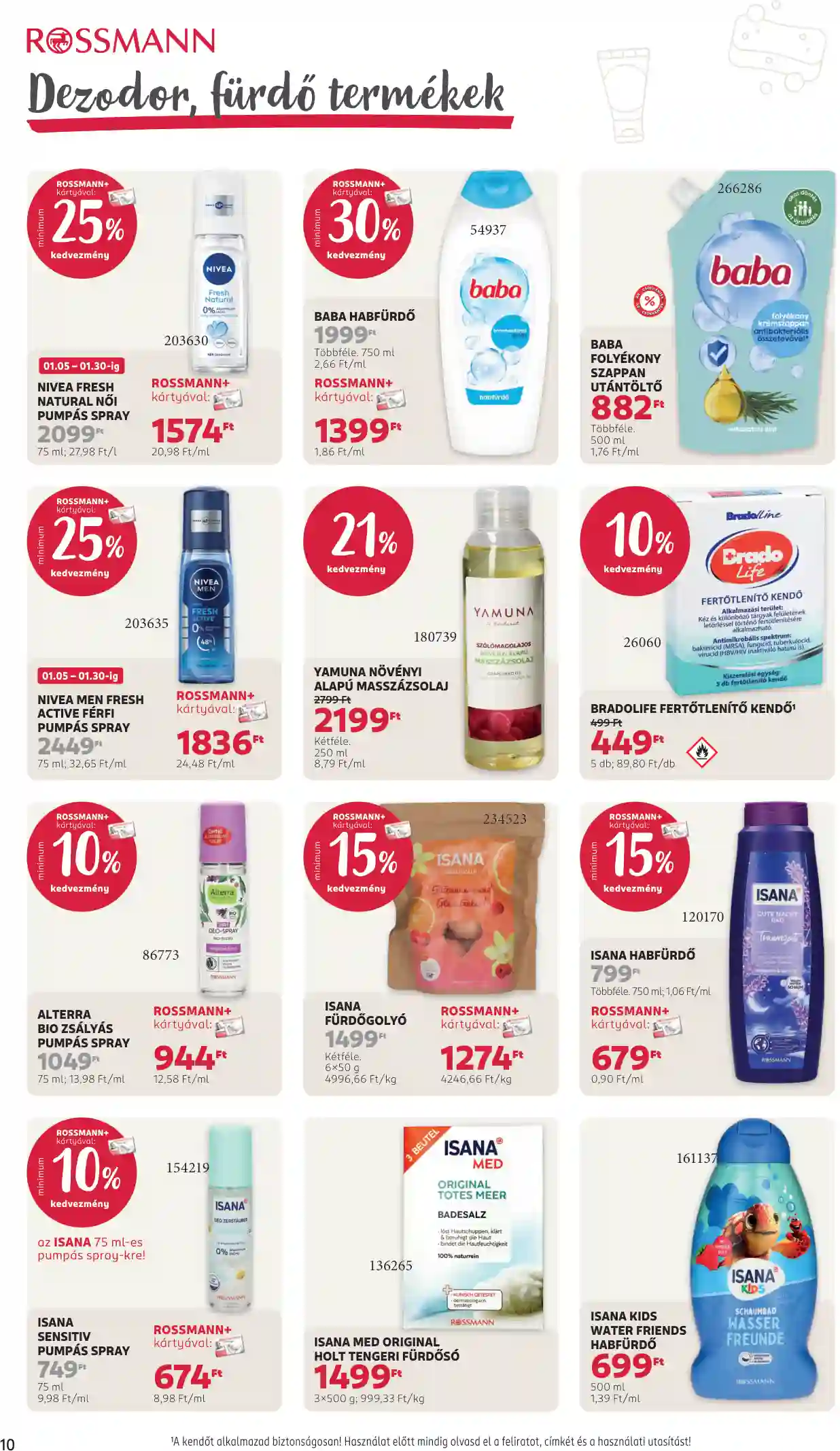 Rossmann akciós újság 2. hét (20 oldal)