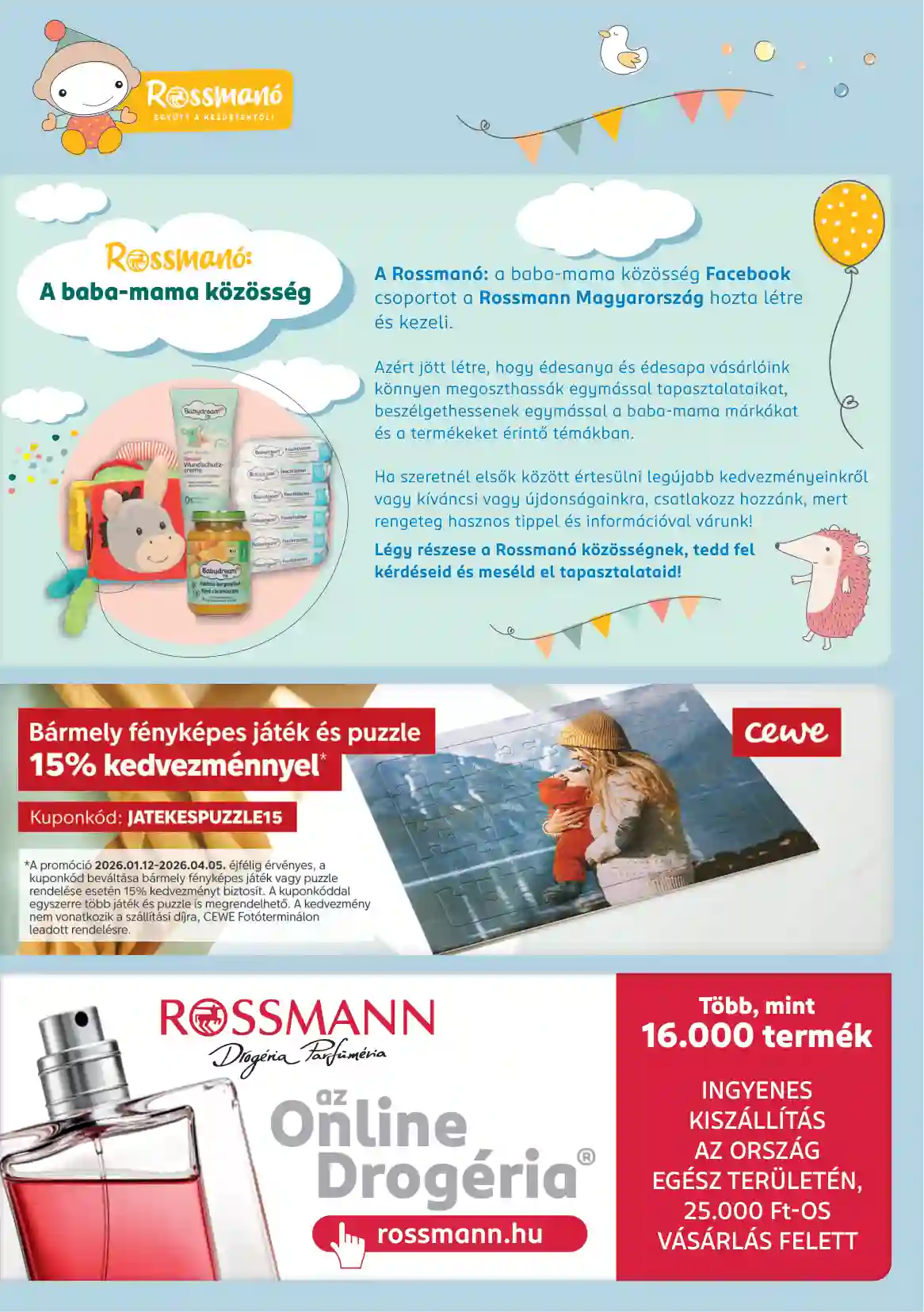 Rossmann akciós újság 3. hét (3 oldal)