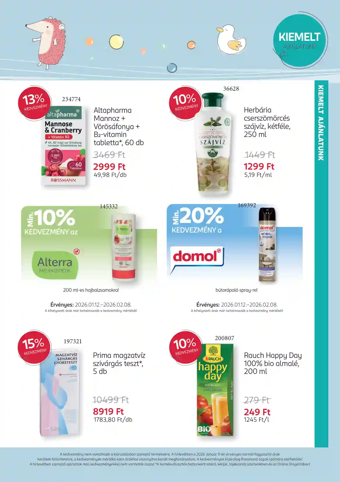 Rossmann akciós újság 3. hét (5 oldal)