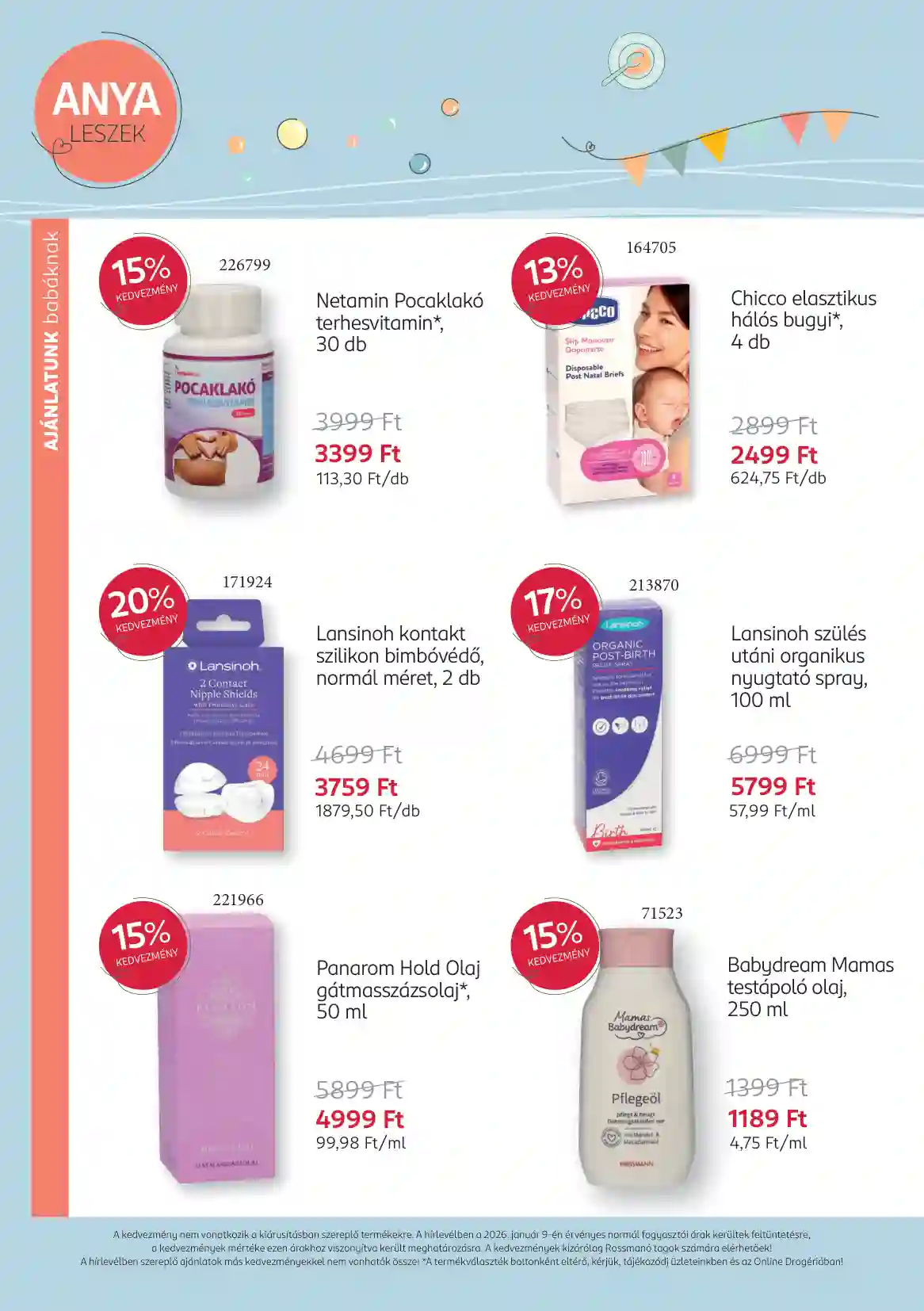 Rossmann akciós újság 3. hét (8 oldal)
