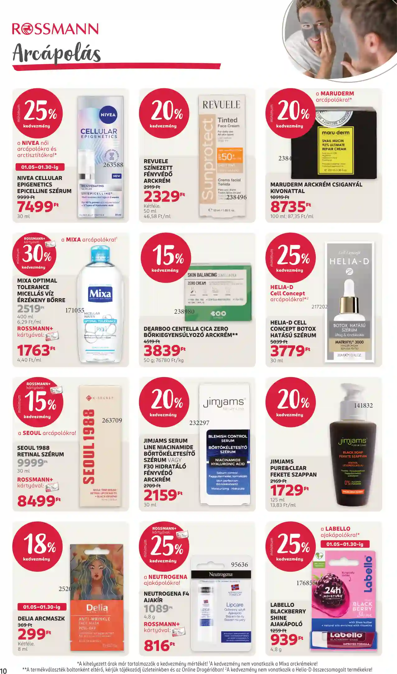 Rossmann akciós újság 4. hét (4 oldal)