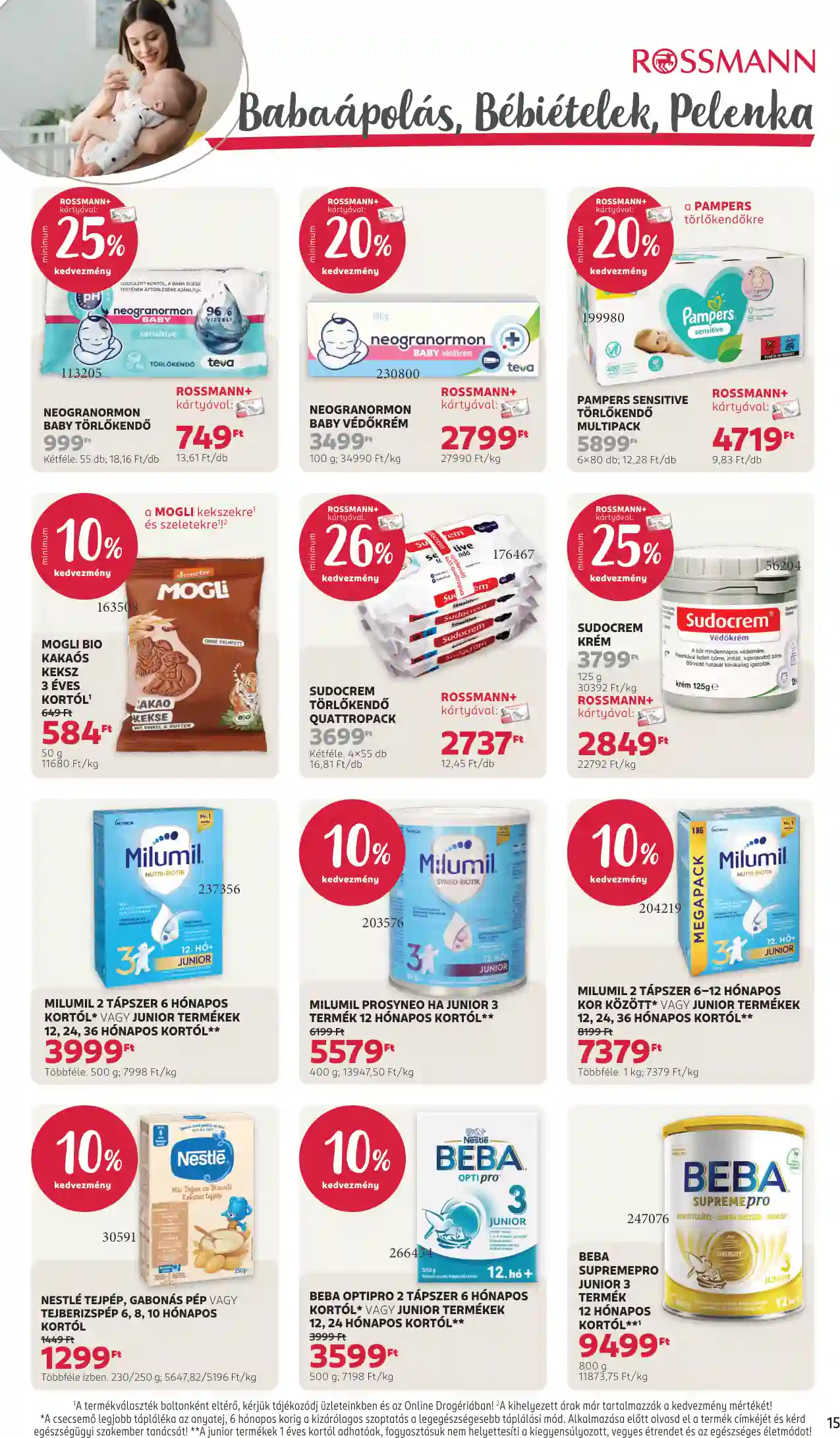 Rossmann akciós újság 4. hét (9 oldal)