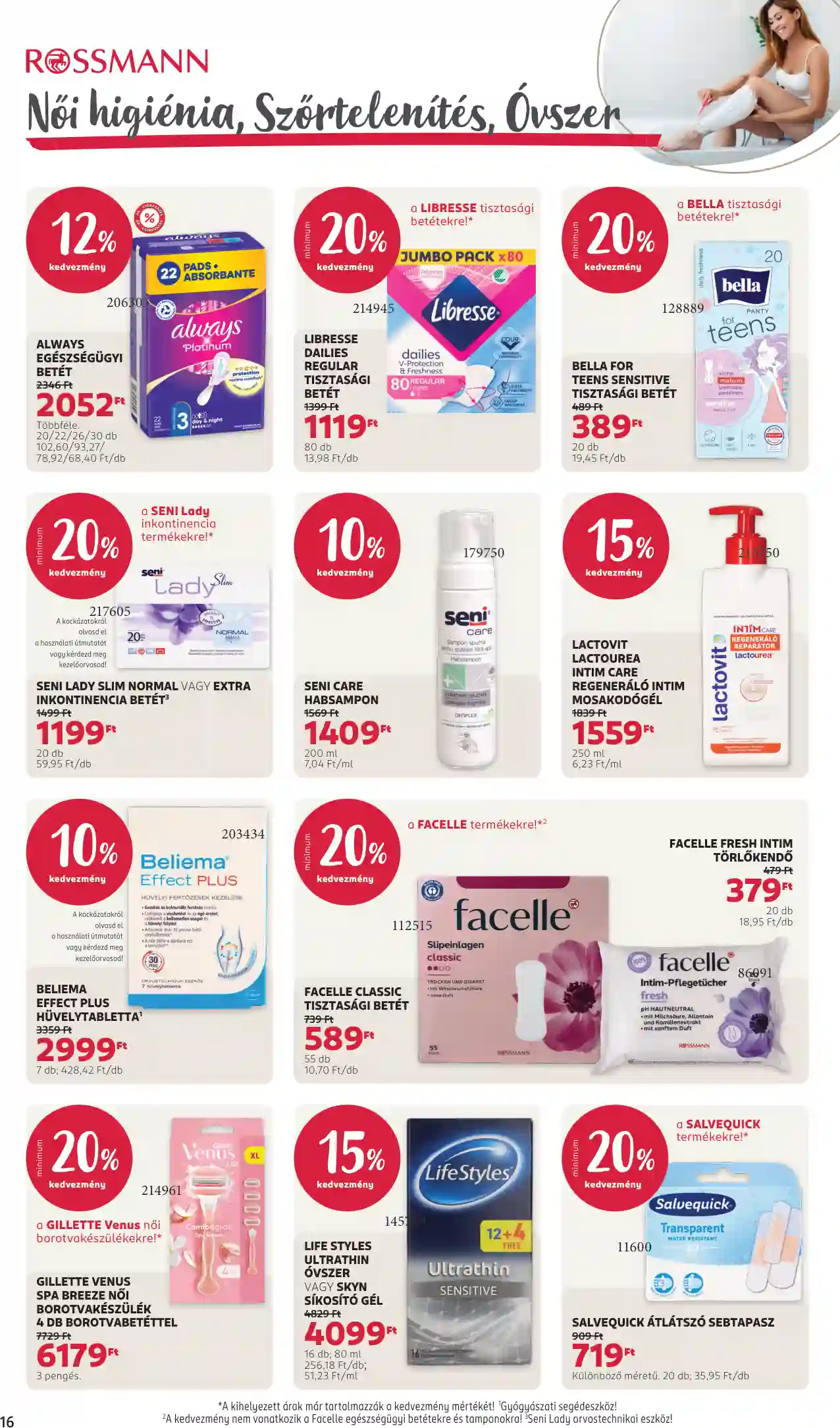 Rossmann akciós újság 4. hét (10 oldal)