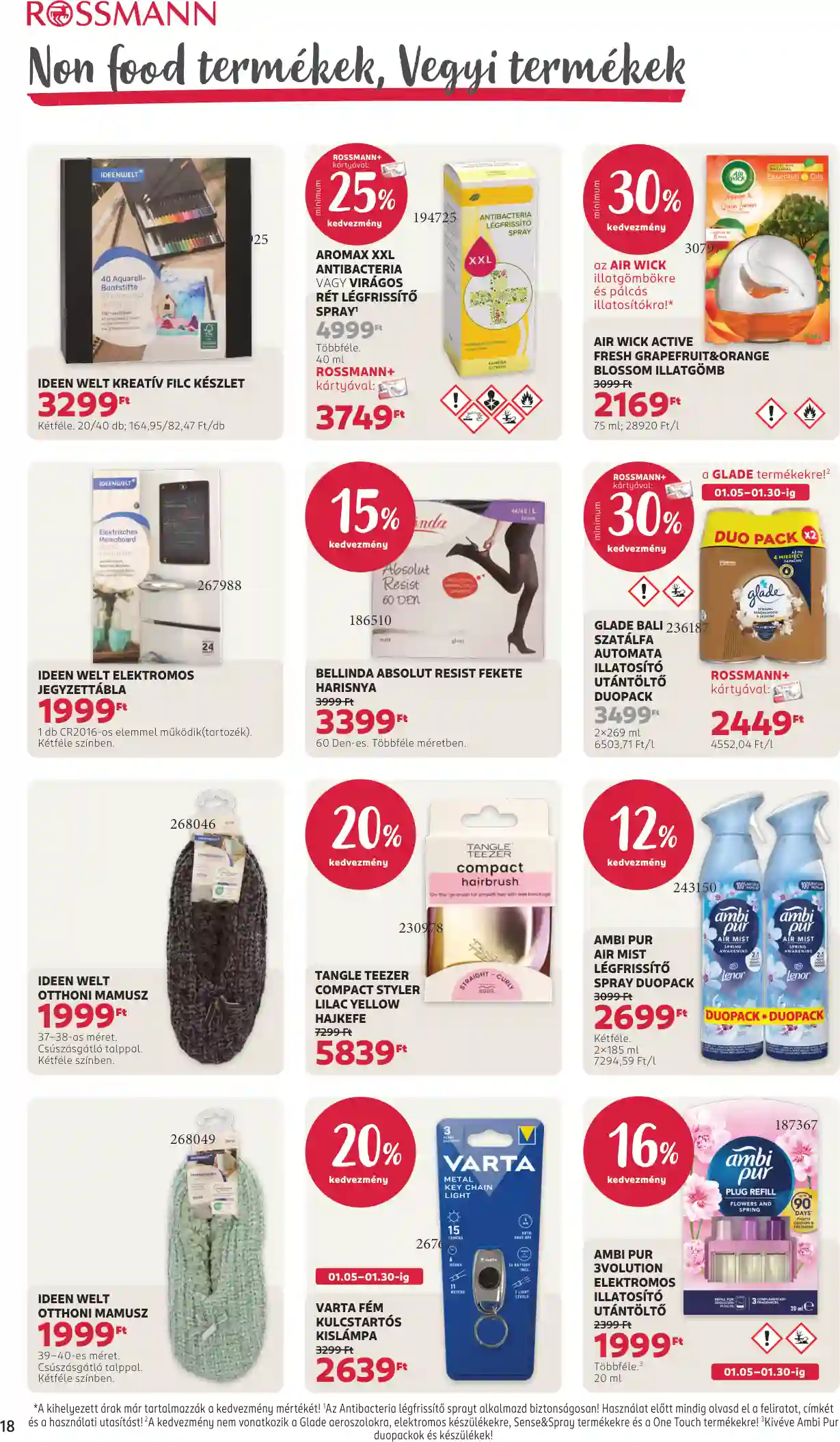 Rossmann akciós újság 4. hét (15 oldal)