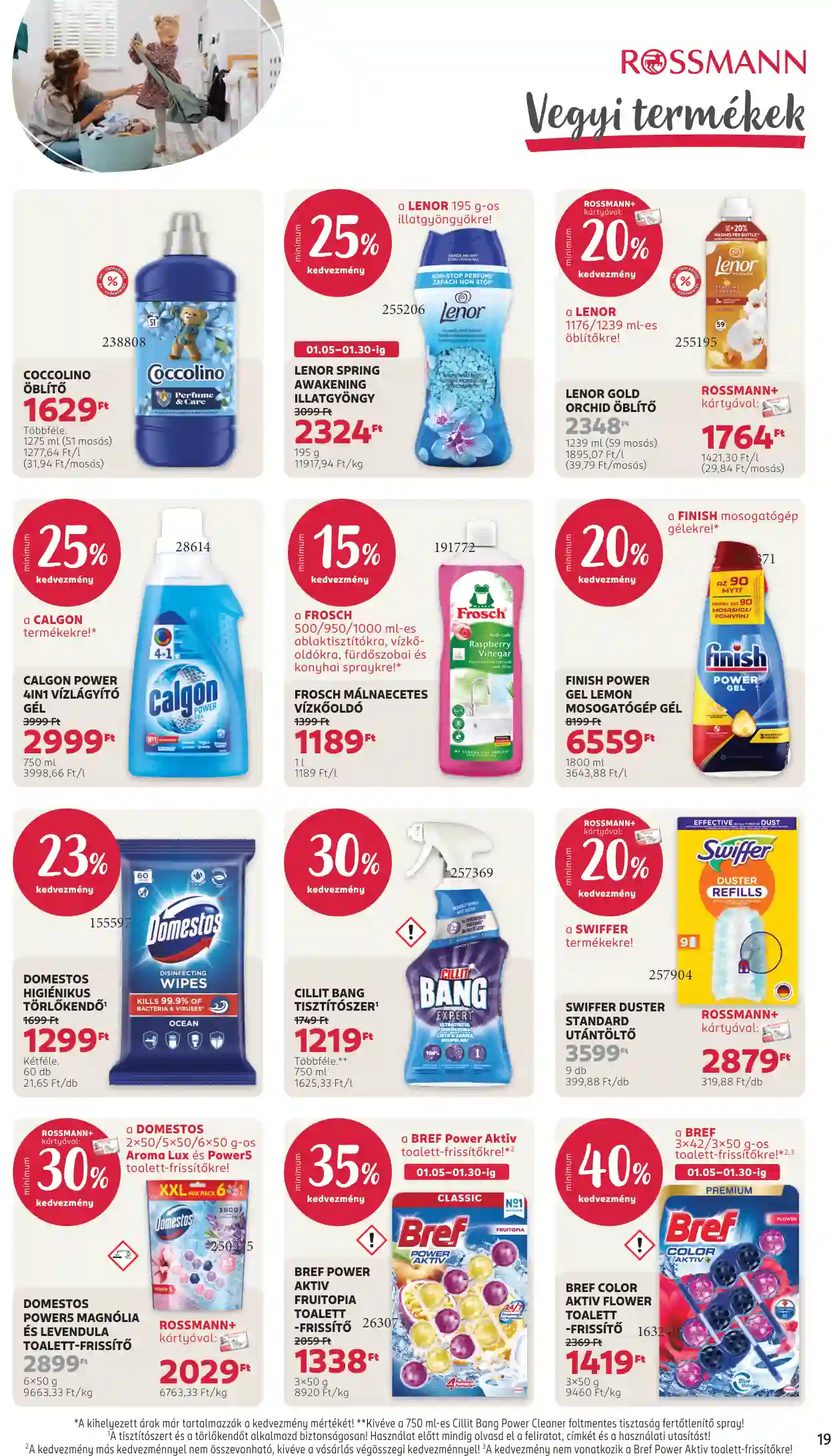 Rossmann akciós újság 4. hét (16 oldal)