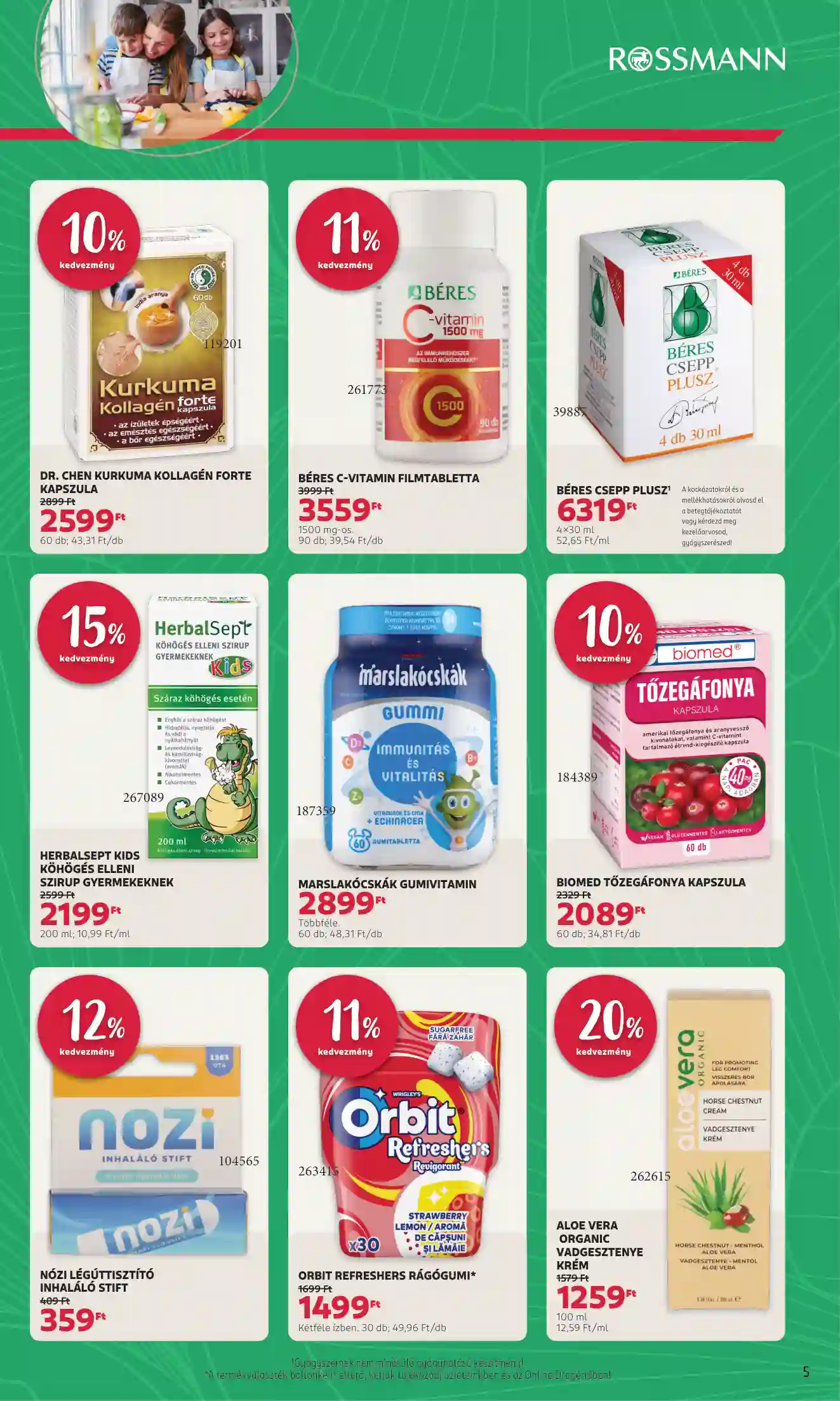 Rossmann akciós újság 4. hét (19 oldal)