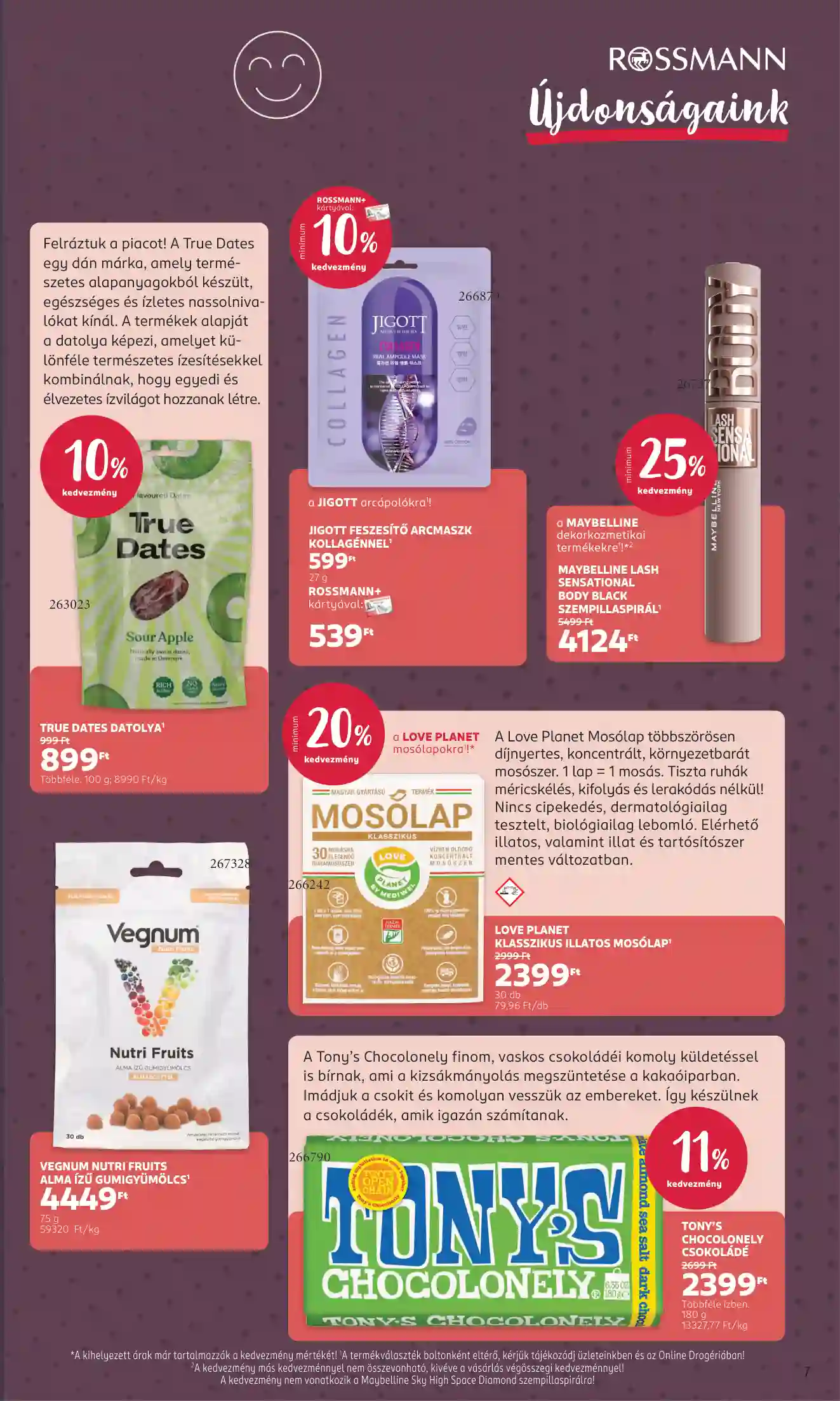 Rossmann akciós újság 4. hét (21 oldal)