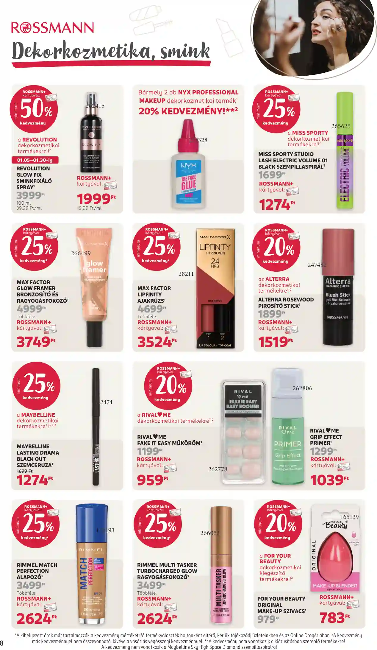 Rossmann akciós újság 4. hét (22 oldal)