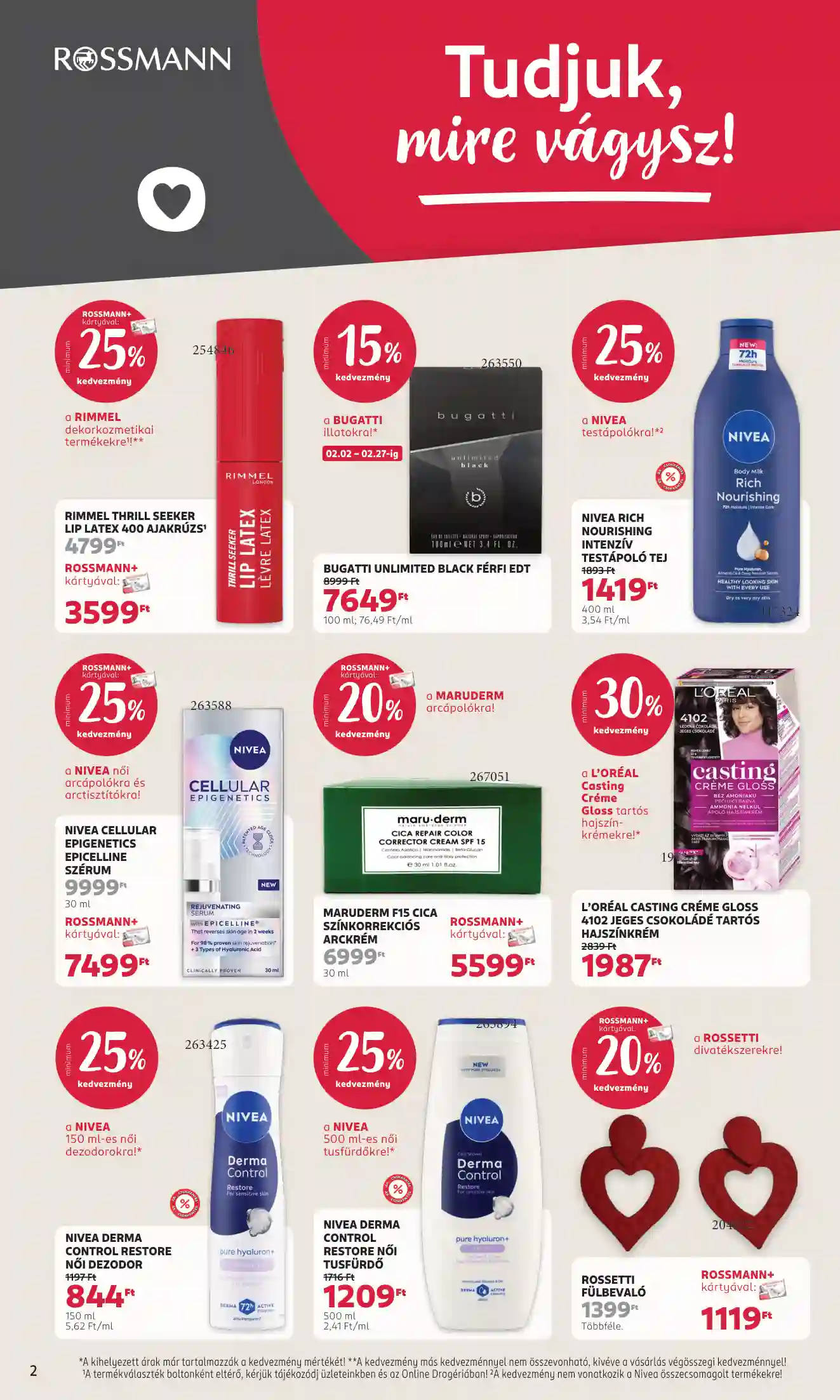 Rossmann akciós újság 6. hét (2 oldal)