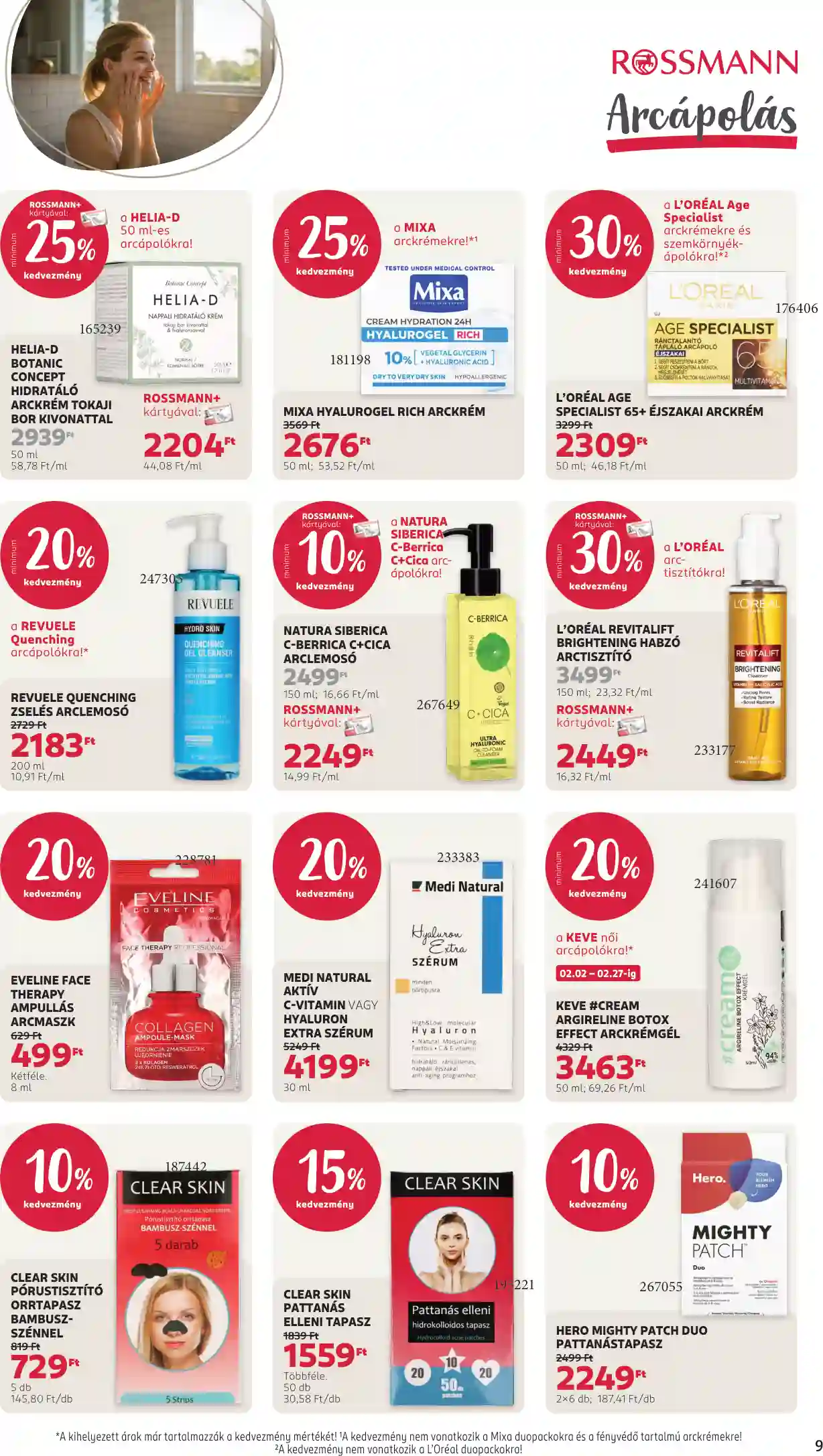 Rossmann akciós újság 6. hét (3 oldal)