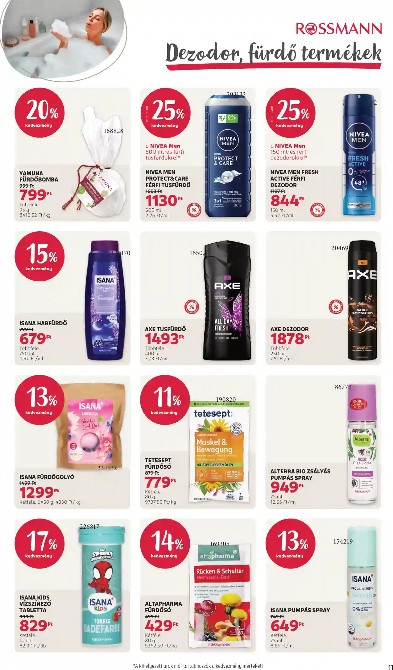 Rossmann akciós újság 6. hét (5 oldal)