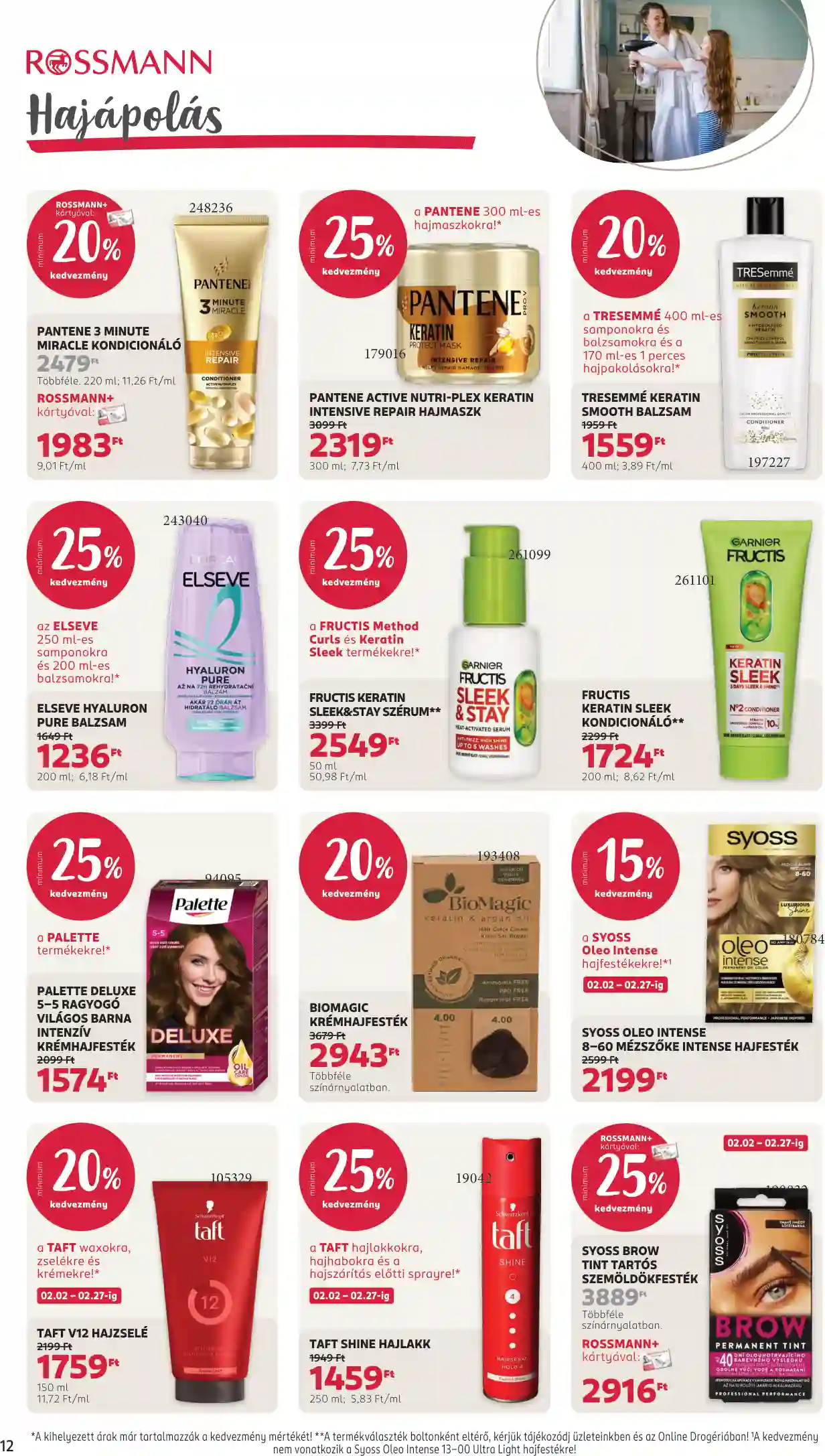 Rossmann akciós újság 6. hét (6 oldal)