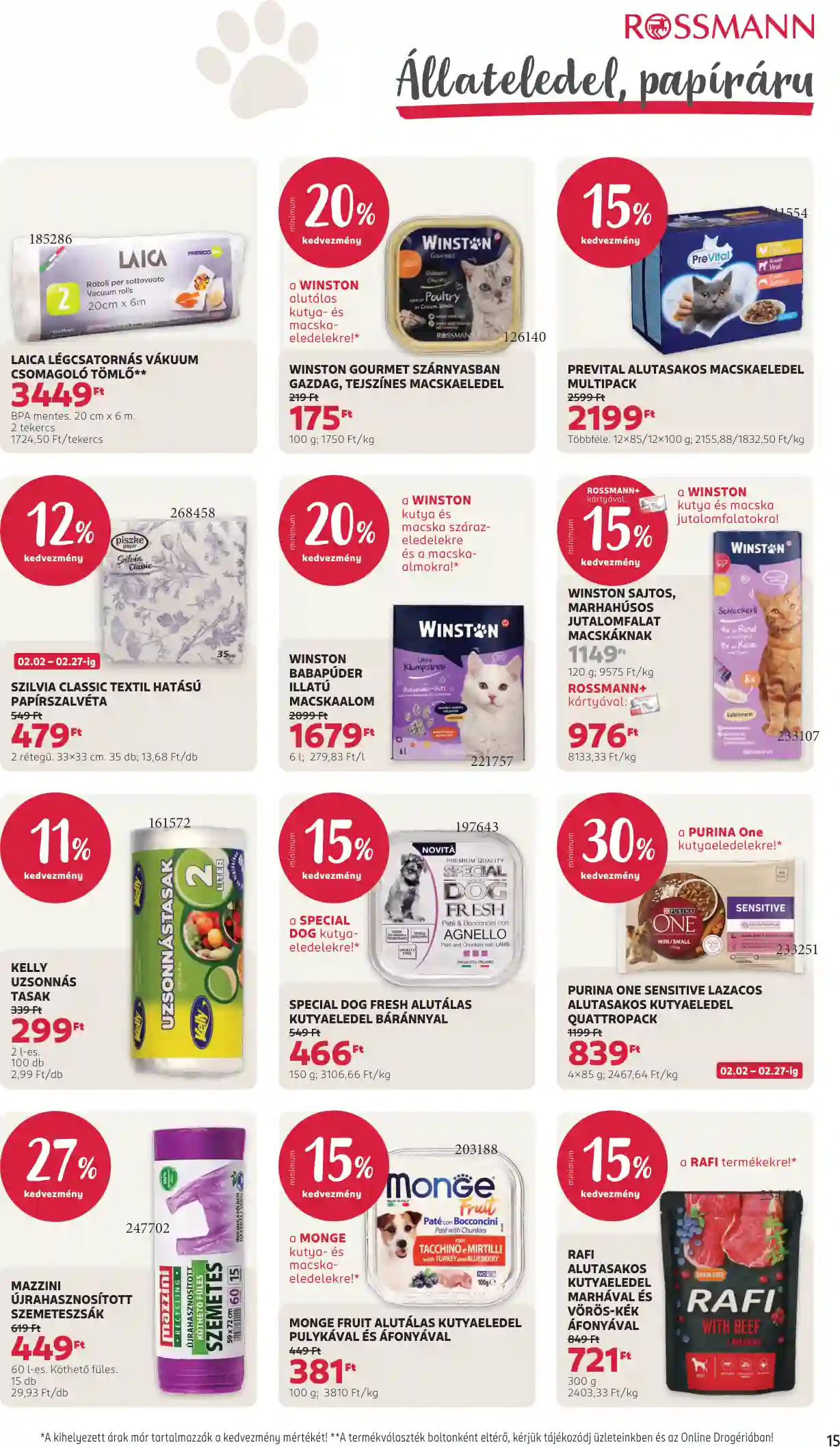 Rossmann akciós újság 6. hét (9 oldal)
