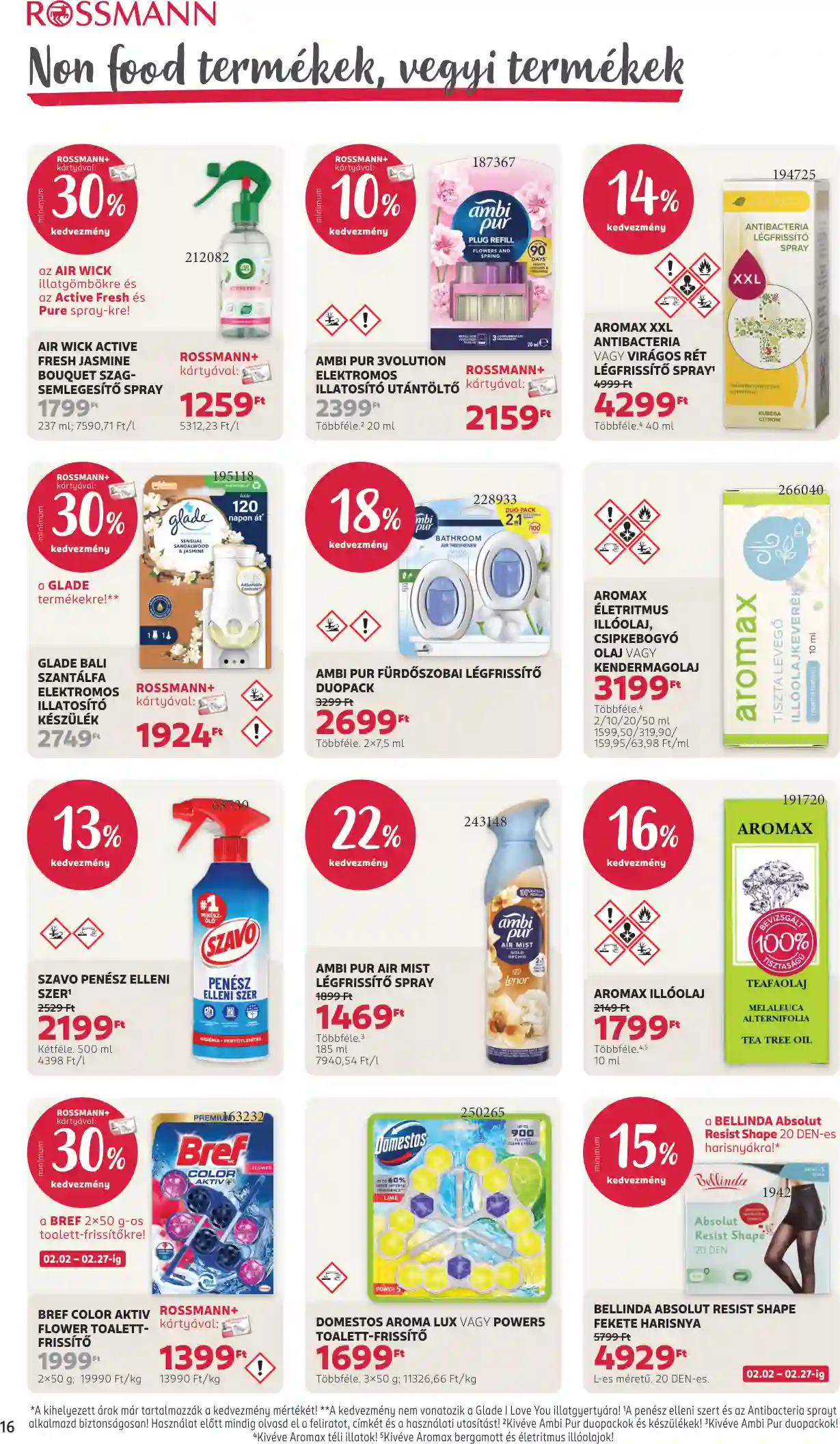 Rossmann akciós újság 6. hét (10 oldal)