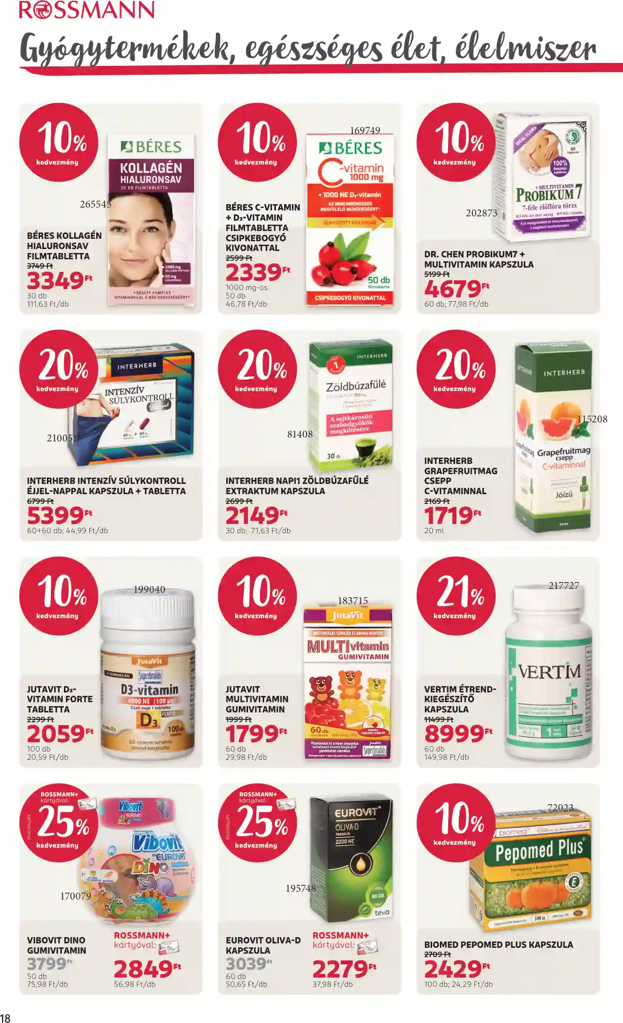 Rossmann akciós újság 6. hét (15 oldal)