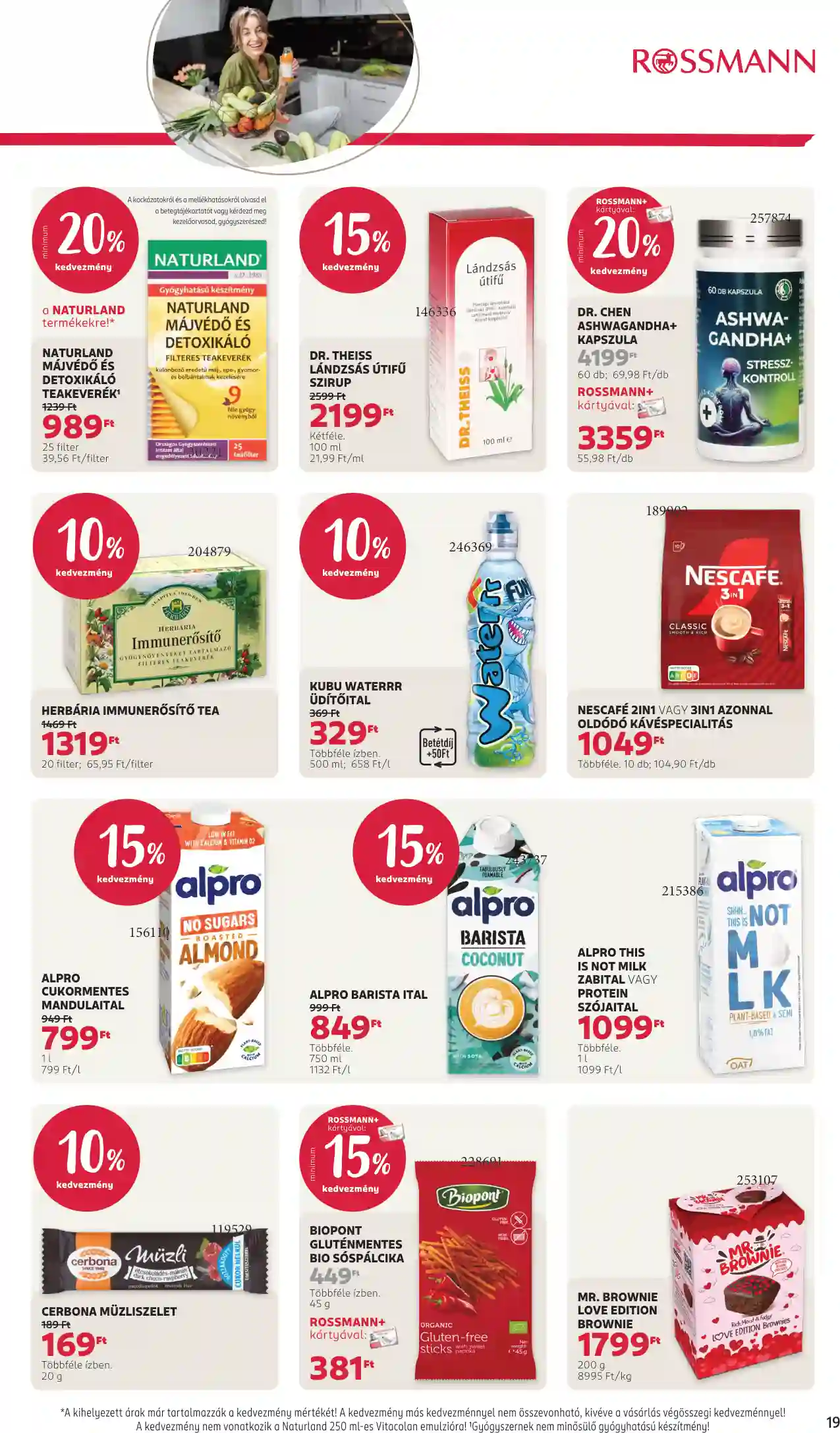 Rossmann akciós újság 6. hét (16 oldal)