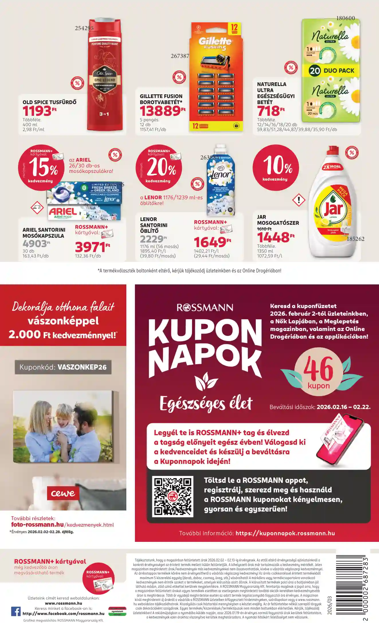 Rossmann akciós újság 6. hét (17 oldal)