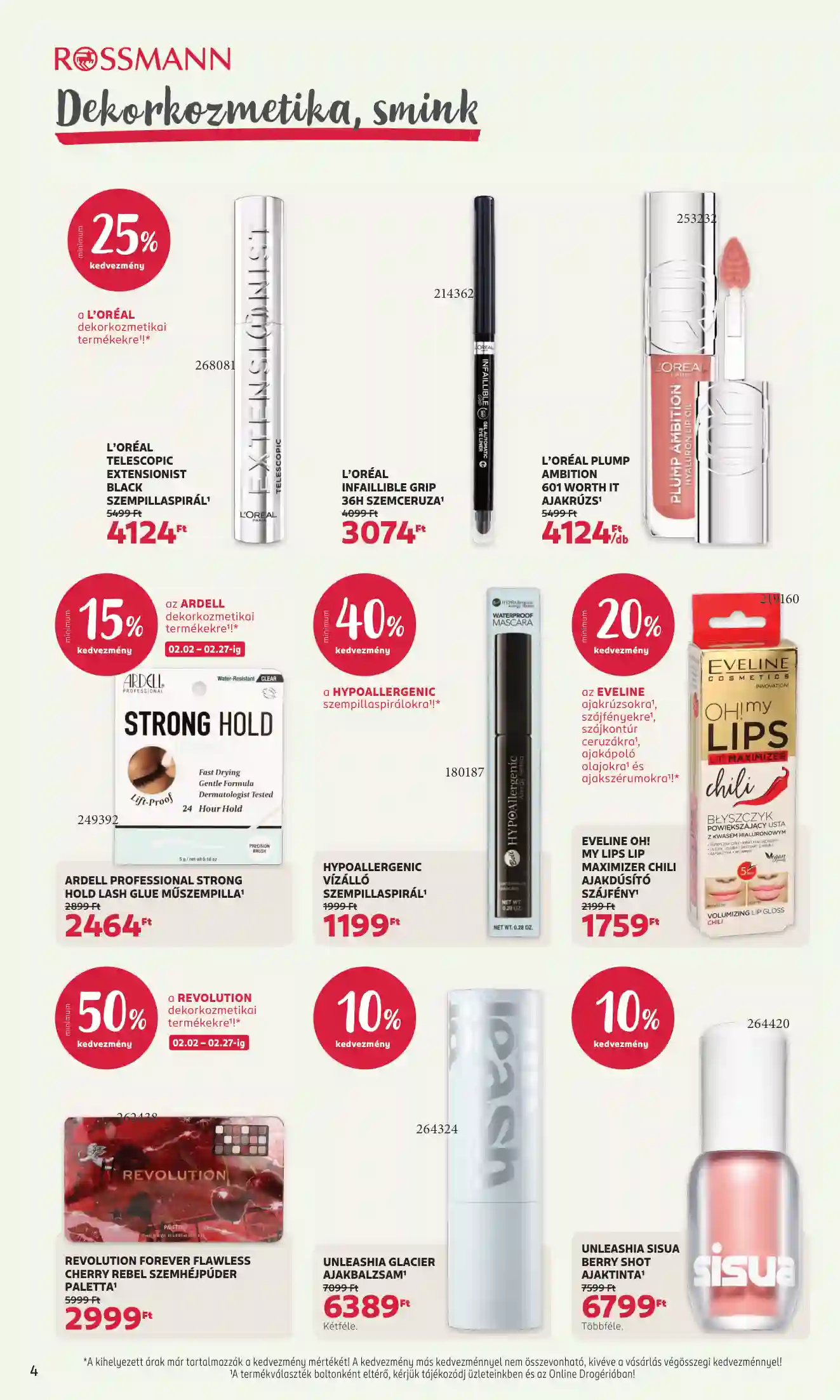 Rossmann akciós újság 6. hét (18 oldal)