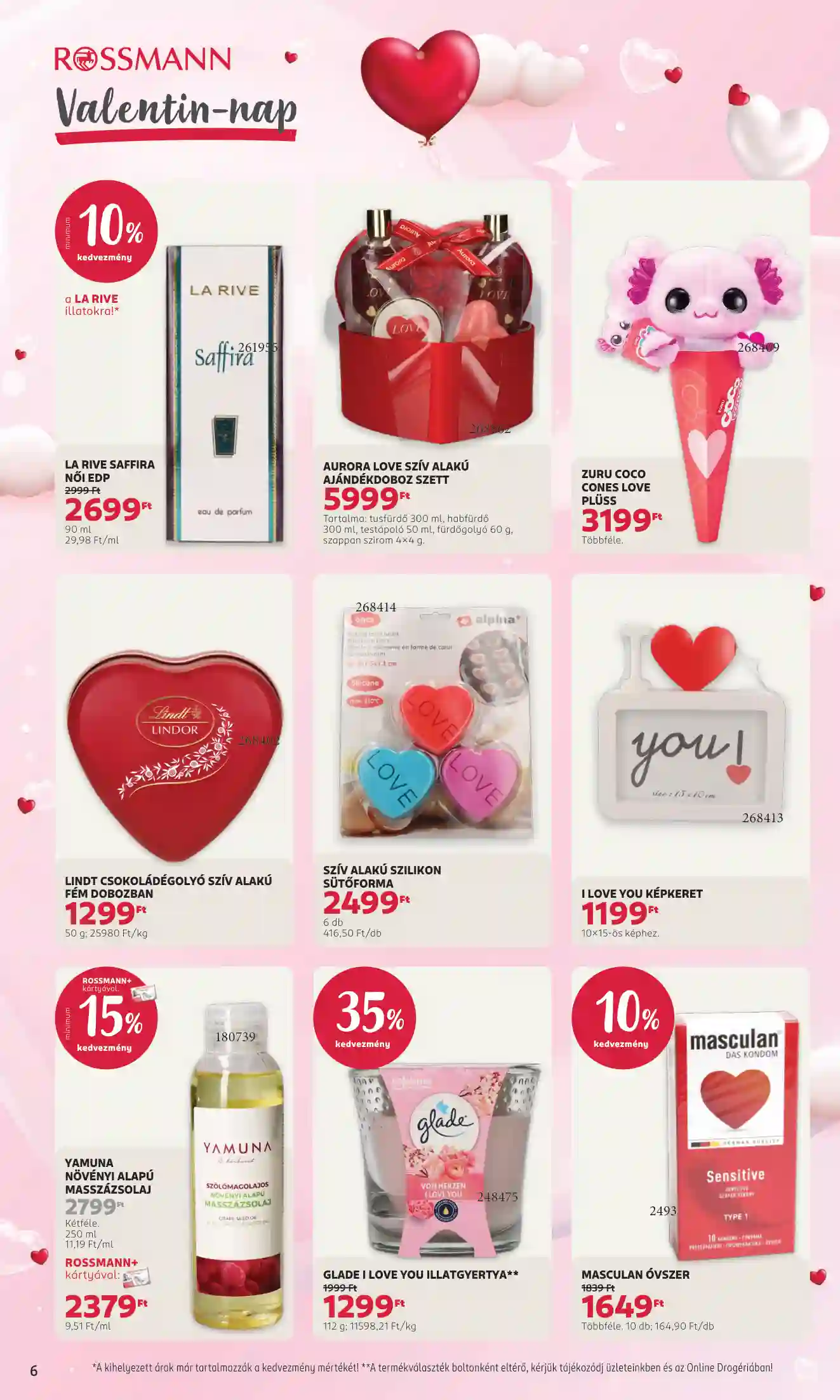 Rossmann akciós újság 6. hét (20 oldal)