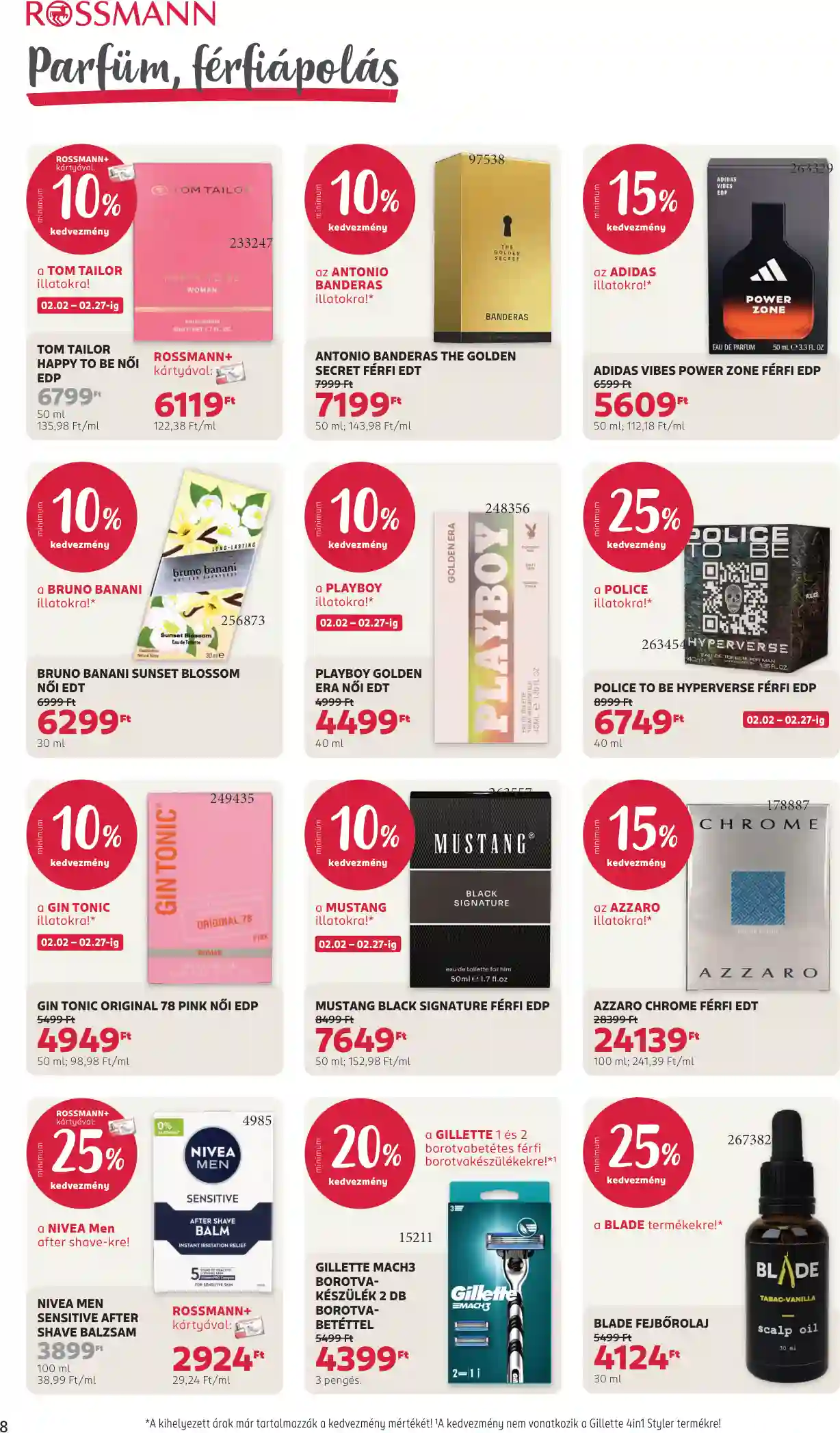 Rossmann akciós újság 6. hét (24 oldal)
