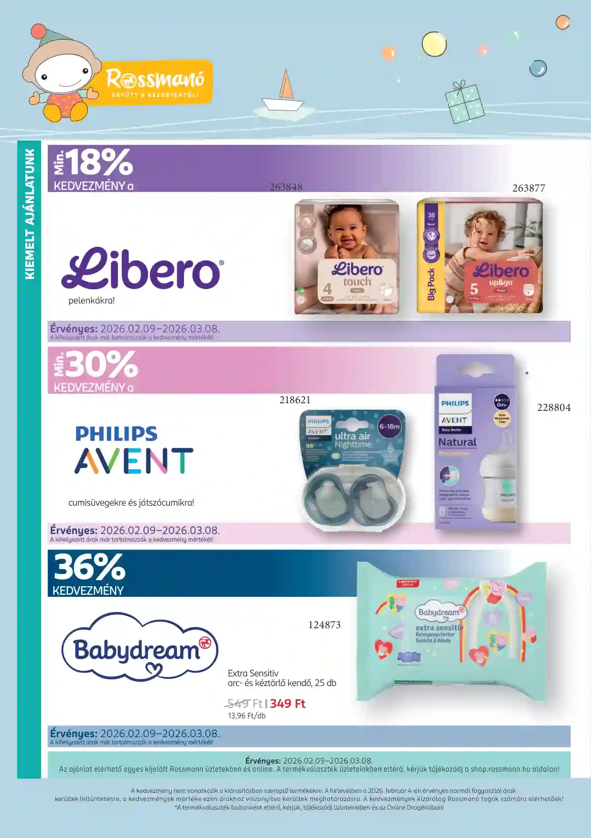 Rossmann akciós újság 7. hét (2 oldal)