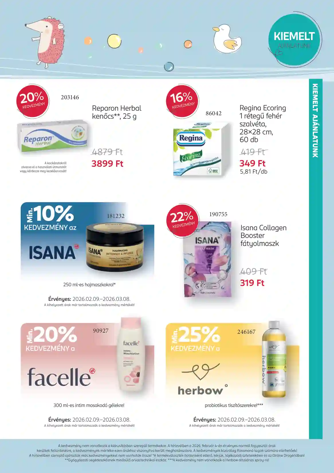 Rossmann akciós újság 7. hét (5 oldal)