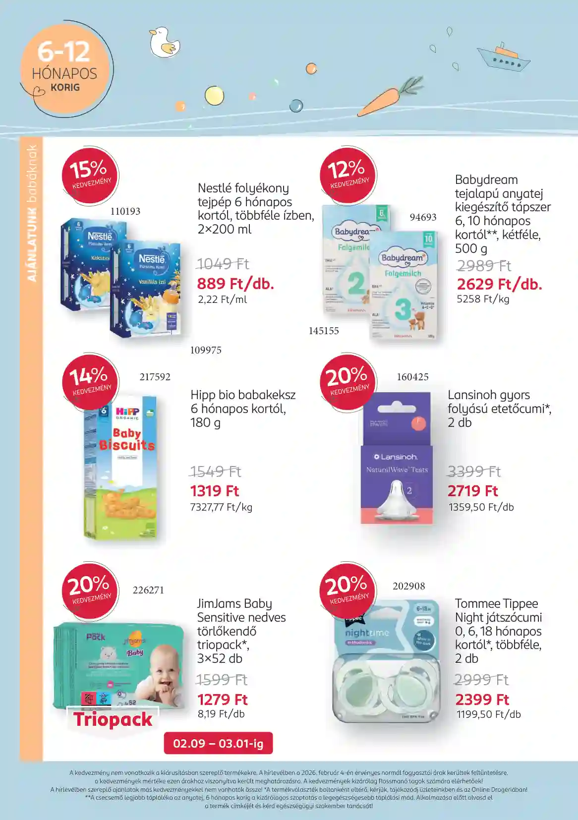 Rossmann akciós újság 7. hét (10 oldal)