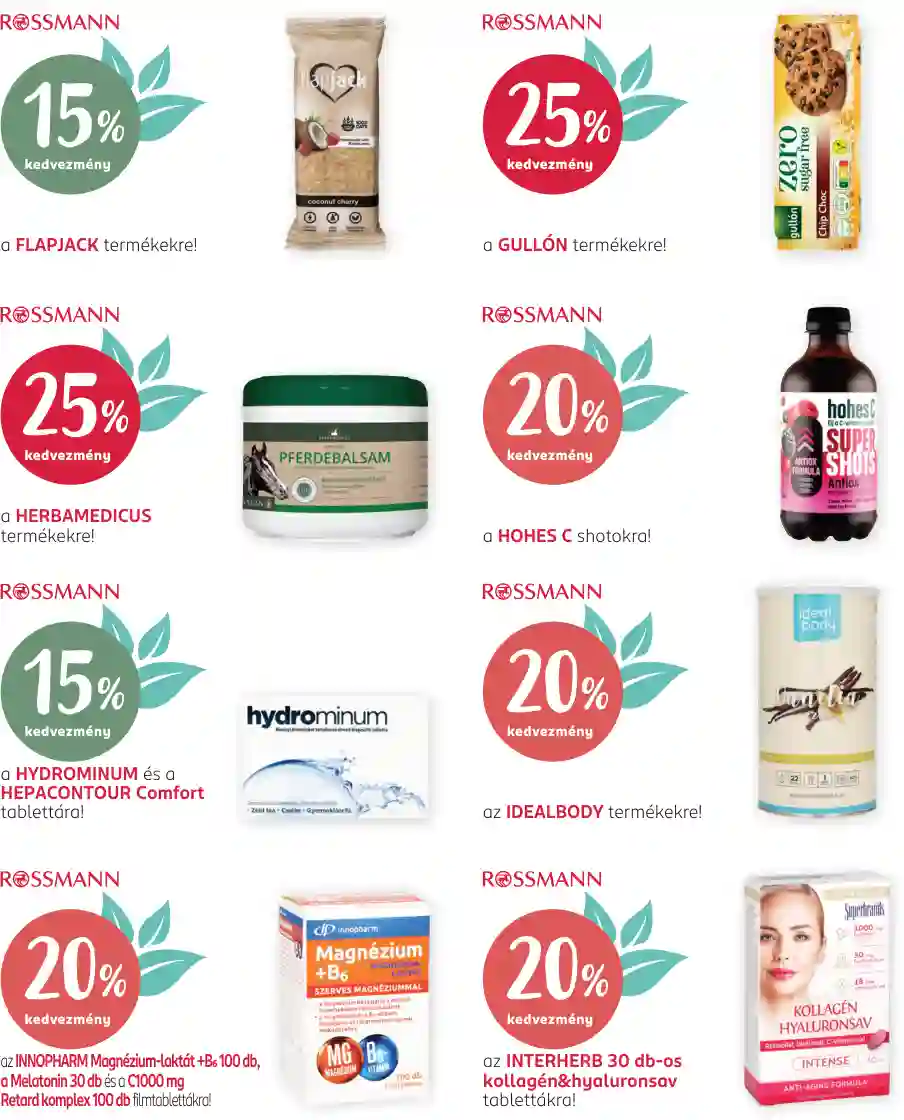 Rossmann akciós újság 8. hét (4 oldal)