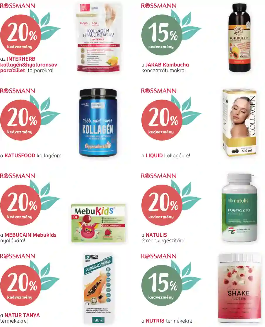 Rossmann akciós újság 8. hét (5 oldal)