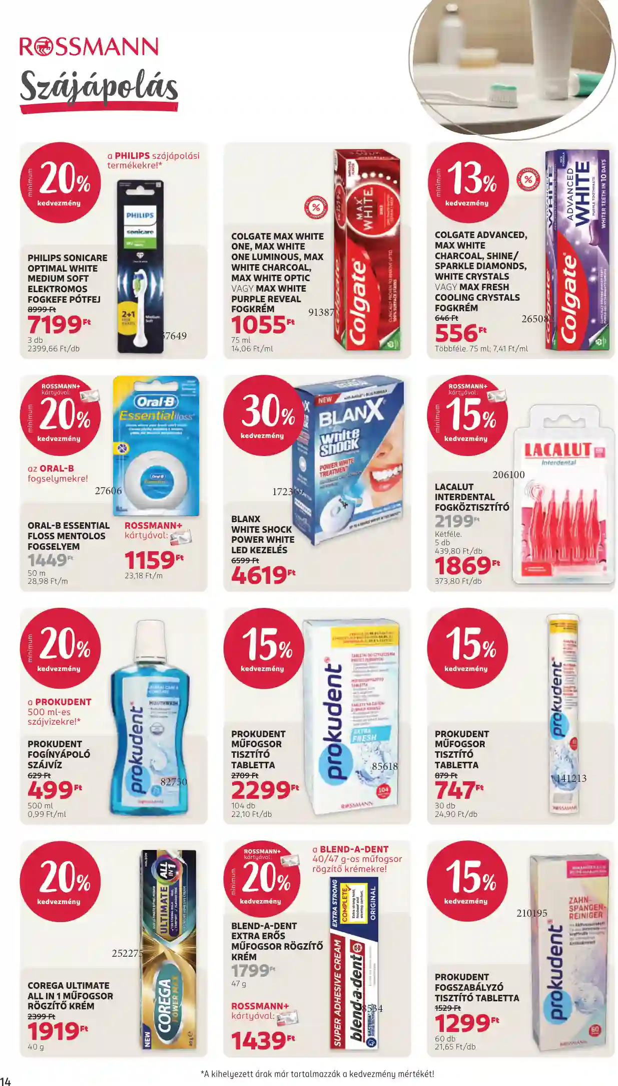 Rossmann akciós újság 8. hét (8 oldal)